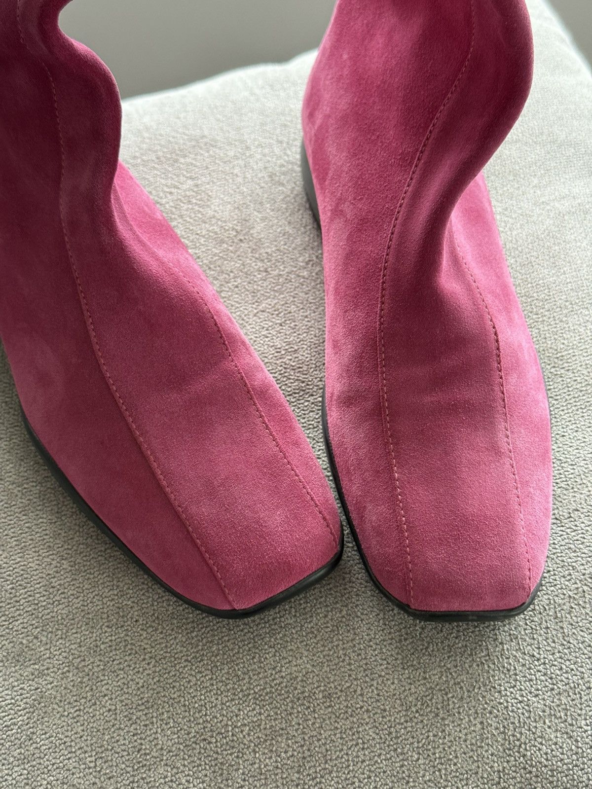 Prada Archive 2000s Prada Sport Rare Ankle Zip Suede Boots Sz 36,5 Size US 6.5 / IT 36.5 - 5 Thumbnail