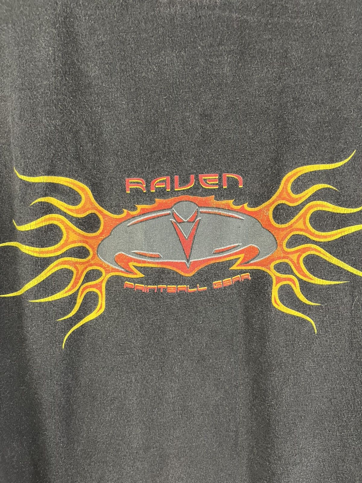 Vintage Raven Printball Gear Vintg Long Sleeve Tee Shirt Made in USA Size US L / EU 52-54 / 3 - 7 Thumbnail