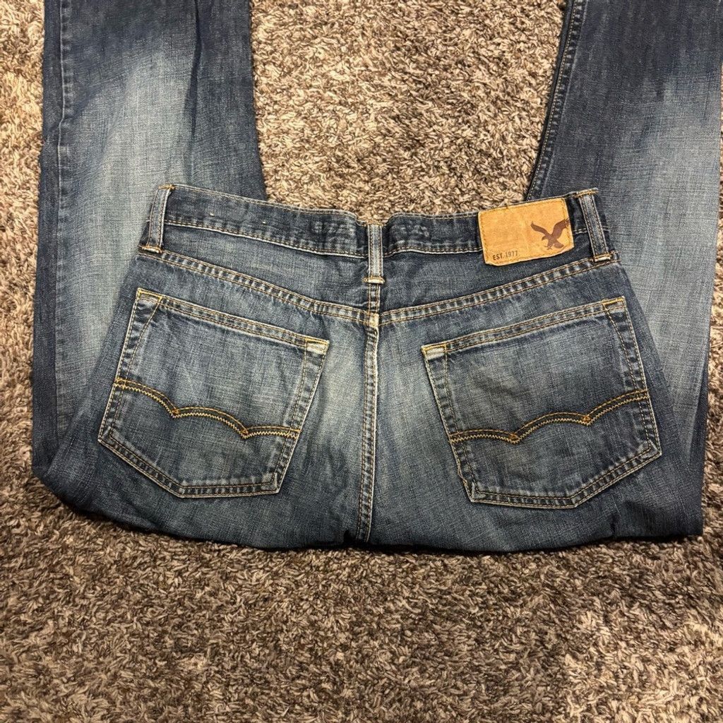 American Eagle Outfitters Men's American Eagle Straight Jeans Size US 32 / EU 48 - 1 Thumbnail