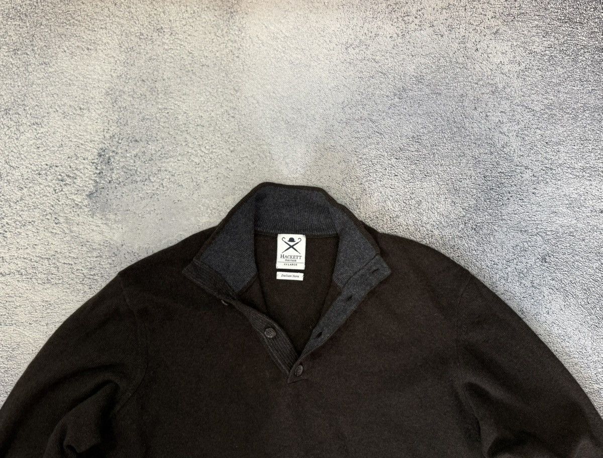 Hackett Hackett London Mayfair Merino Cashmere Sweater Patch Men XXL Size US XXL / EU 58 / 5 - 8 Thumbnail