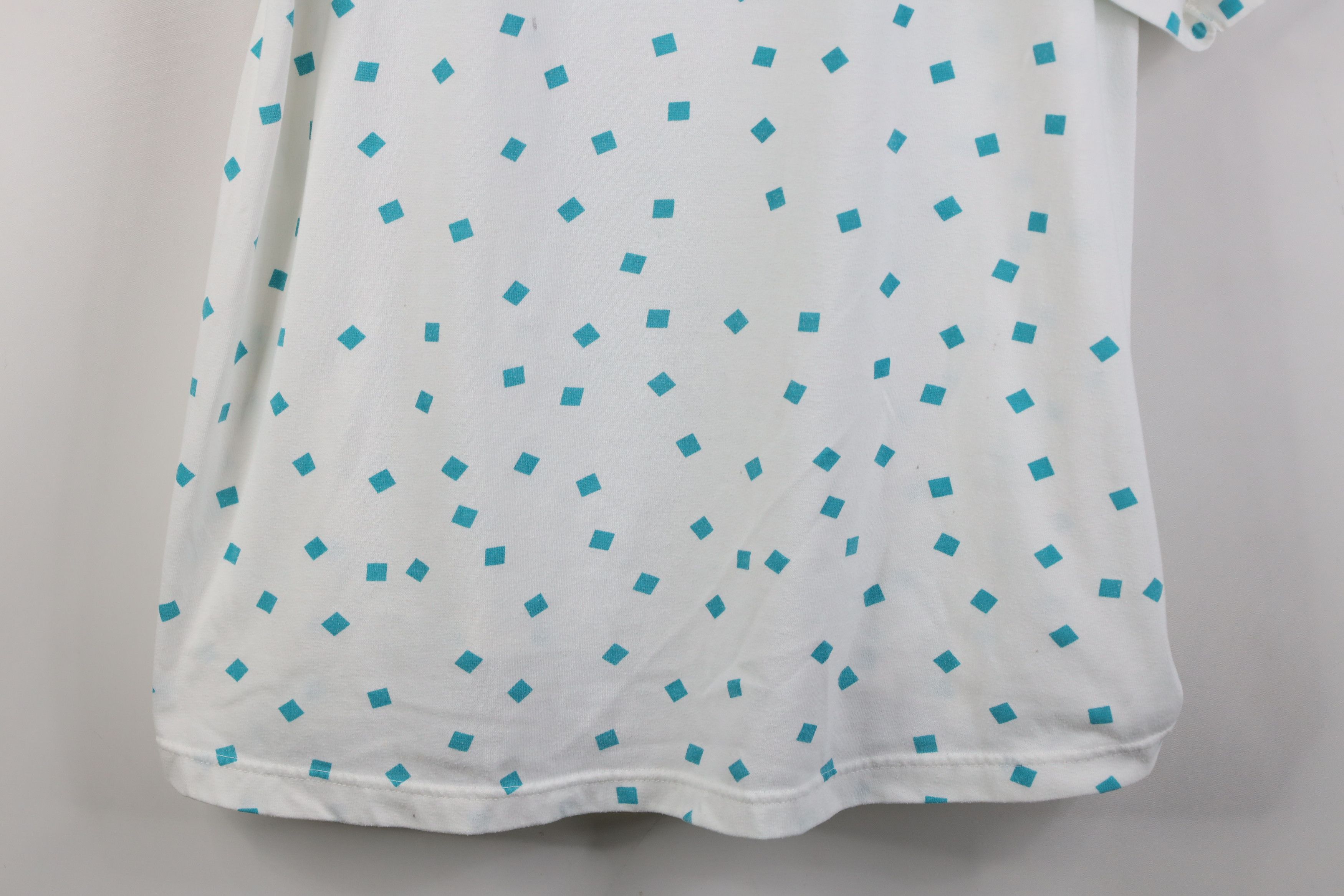 Vintage Vintage 90s Streetwear Box All Over Print T-Shirt White Size M / US 6-8 / IT 42-44 - 3 Thumbnail