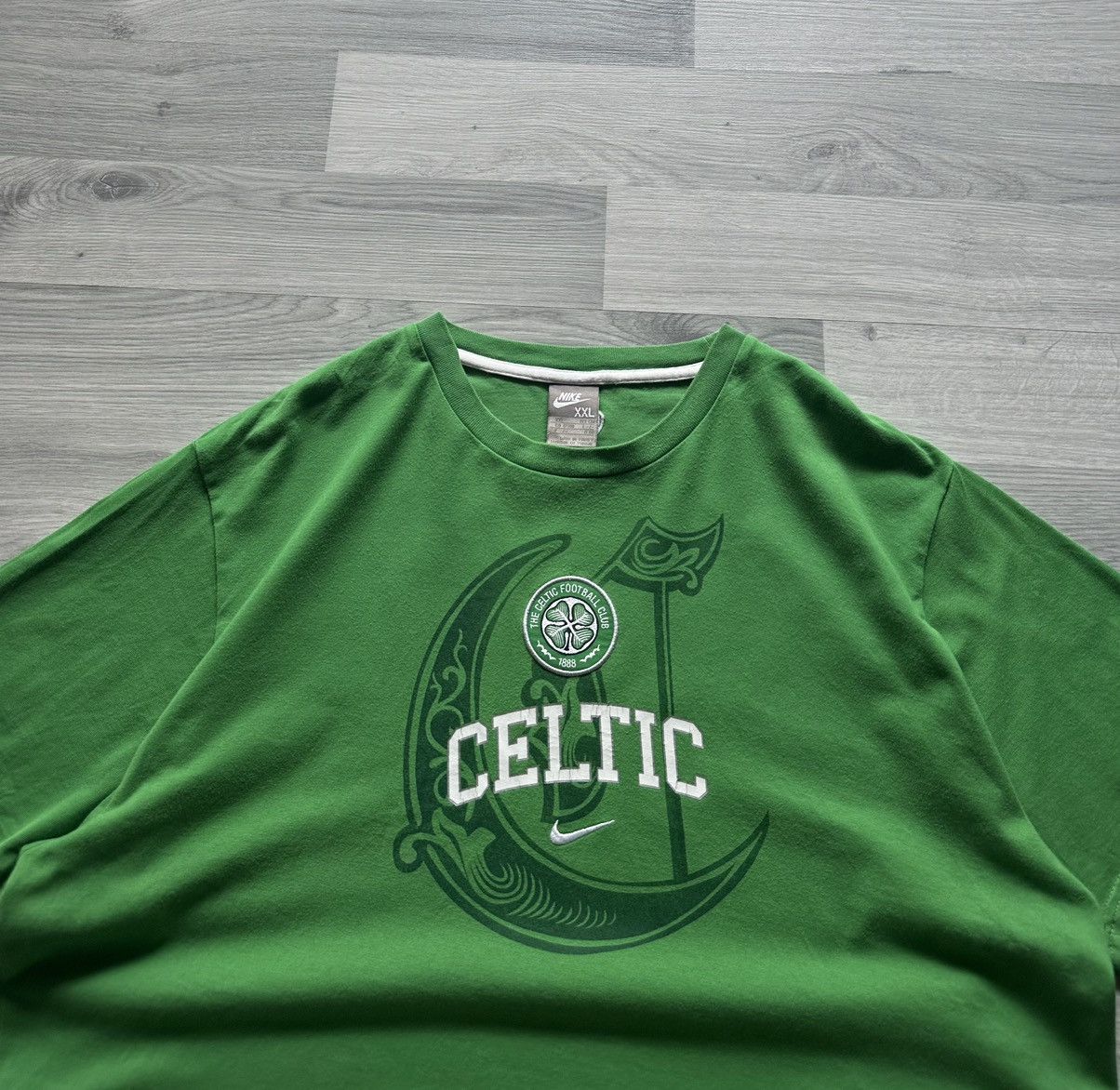 Nike Vintage oversize T-shirt jersey Nike FC Celtic Size US XXL / EU 58 / 5 - 4 Thumbnail