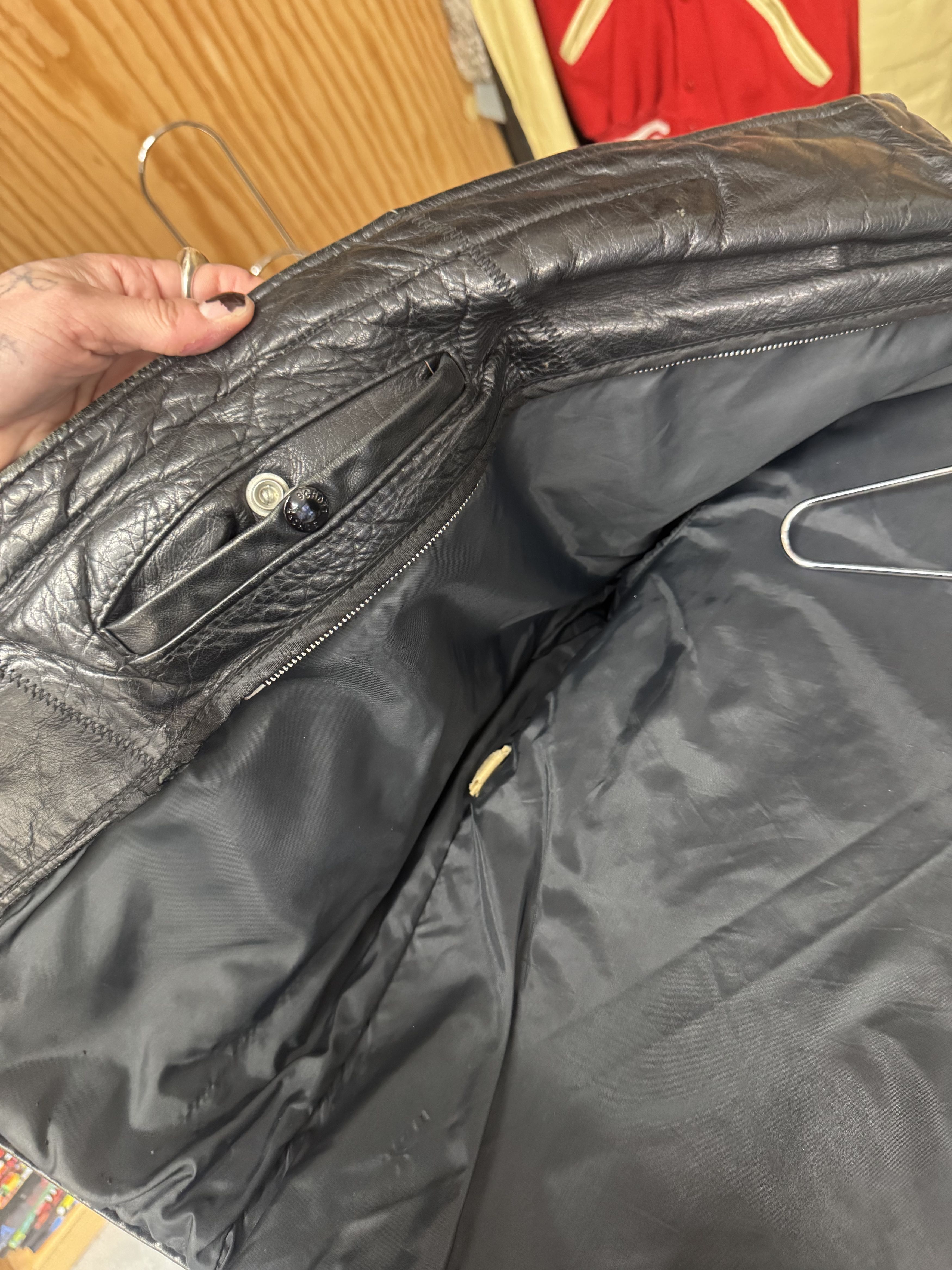Schott Vintage Schott Leather Jacket Size US M / EU 48-50 / 2 - 5 Thumbnail
