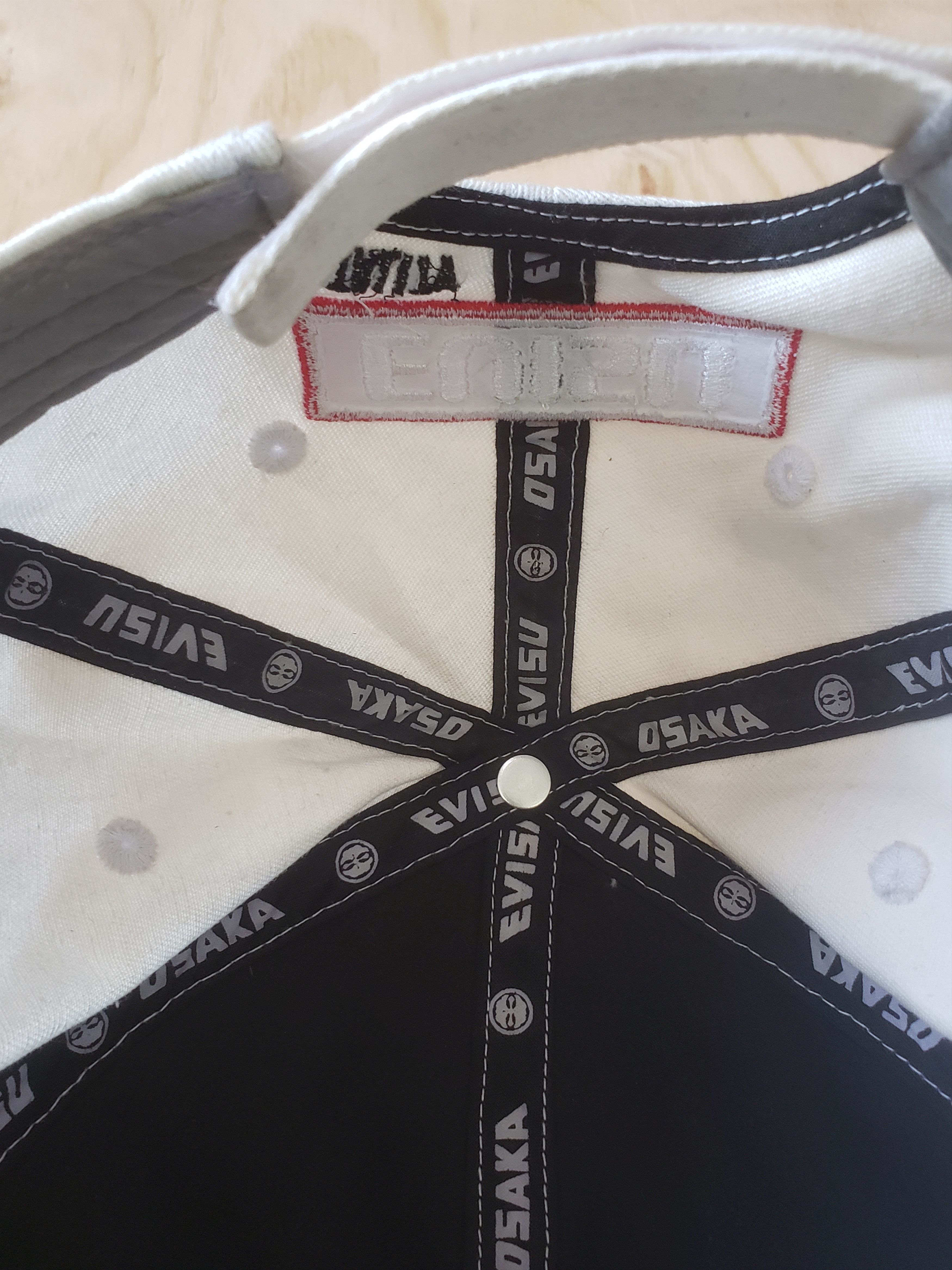 Evisu Evisu Osaka Custom Made Embroidered Cap Hat Size ONE SIZE - 5 Thumbnail