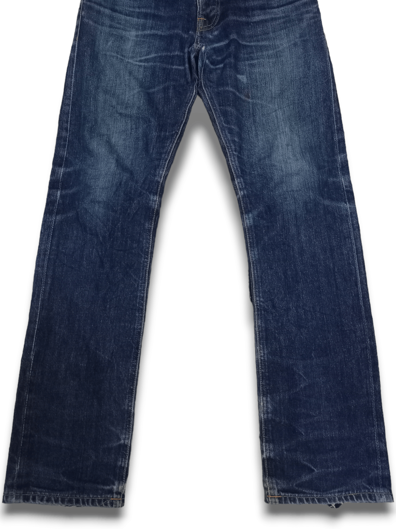 Nudie Jeans Vintage Nudie Button Fly Blue Wash Ripped Style Jeans 30x31 Size US 30 / EU 46 - 6 Thumbnail