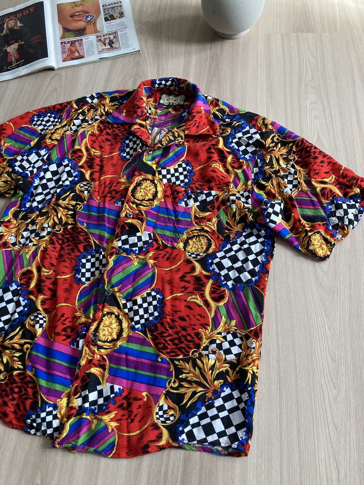 Japanese Brand Vintage Relay Shirt Japanese Style Size US M / EU 48-50 / 2 - 3 Thumbnail