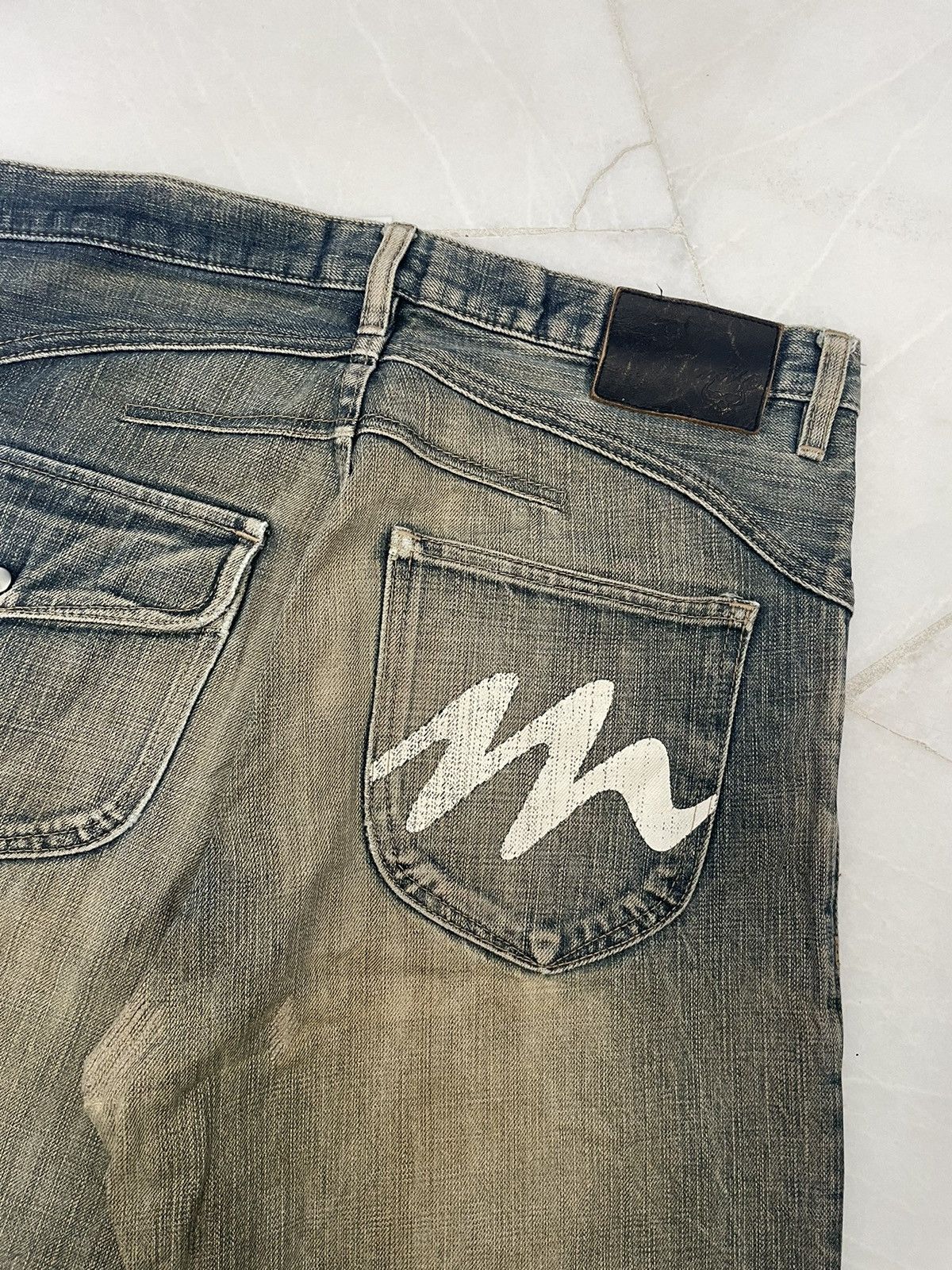 Japanese Brand × Montage Rare Montage Mudmax Rusty Style Denim Size US 33 - 4 Thumbnail