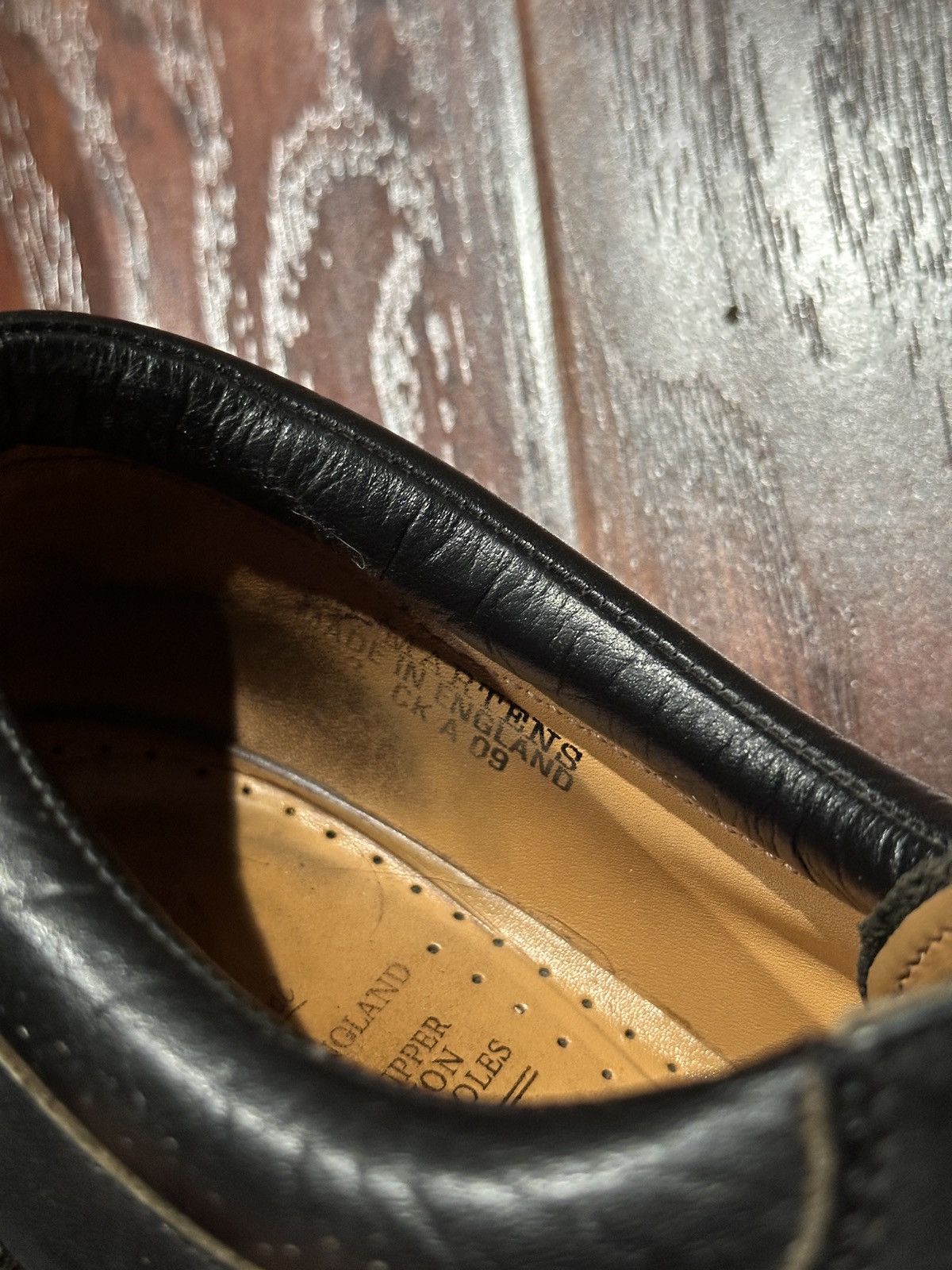 Dr. Martens Vintage Mens Doc Martens Black Leather Derby Shoes Size 9 Size US 9 / EU 42 - 6 Thumbnail