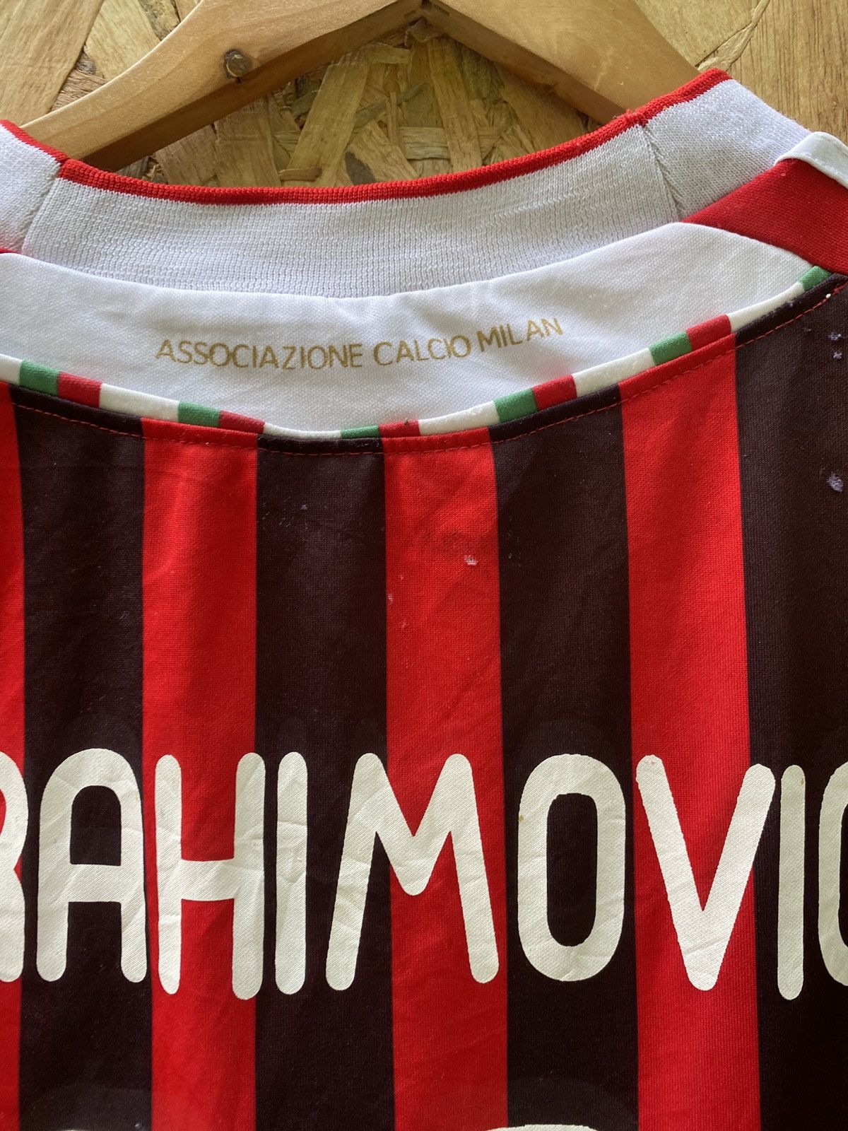 Adidas × Vintage Vintage a.c milan jersey Size US M / EU 48-50 / 2 - 13 Thumbnail