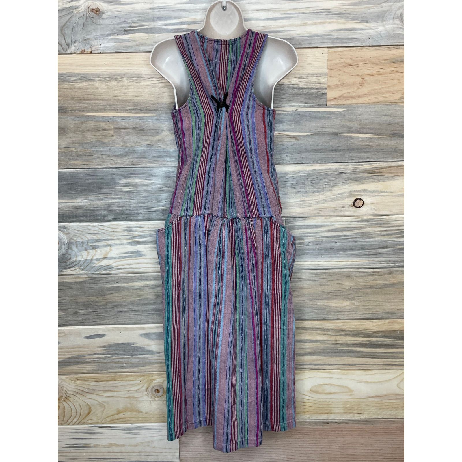 Vintage Vintage Esprit Guatemalan Fabric Dress Womens M Hand Pockets Size M / US 6-8 / IT 42-44 - 2 Thumbnail