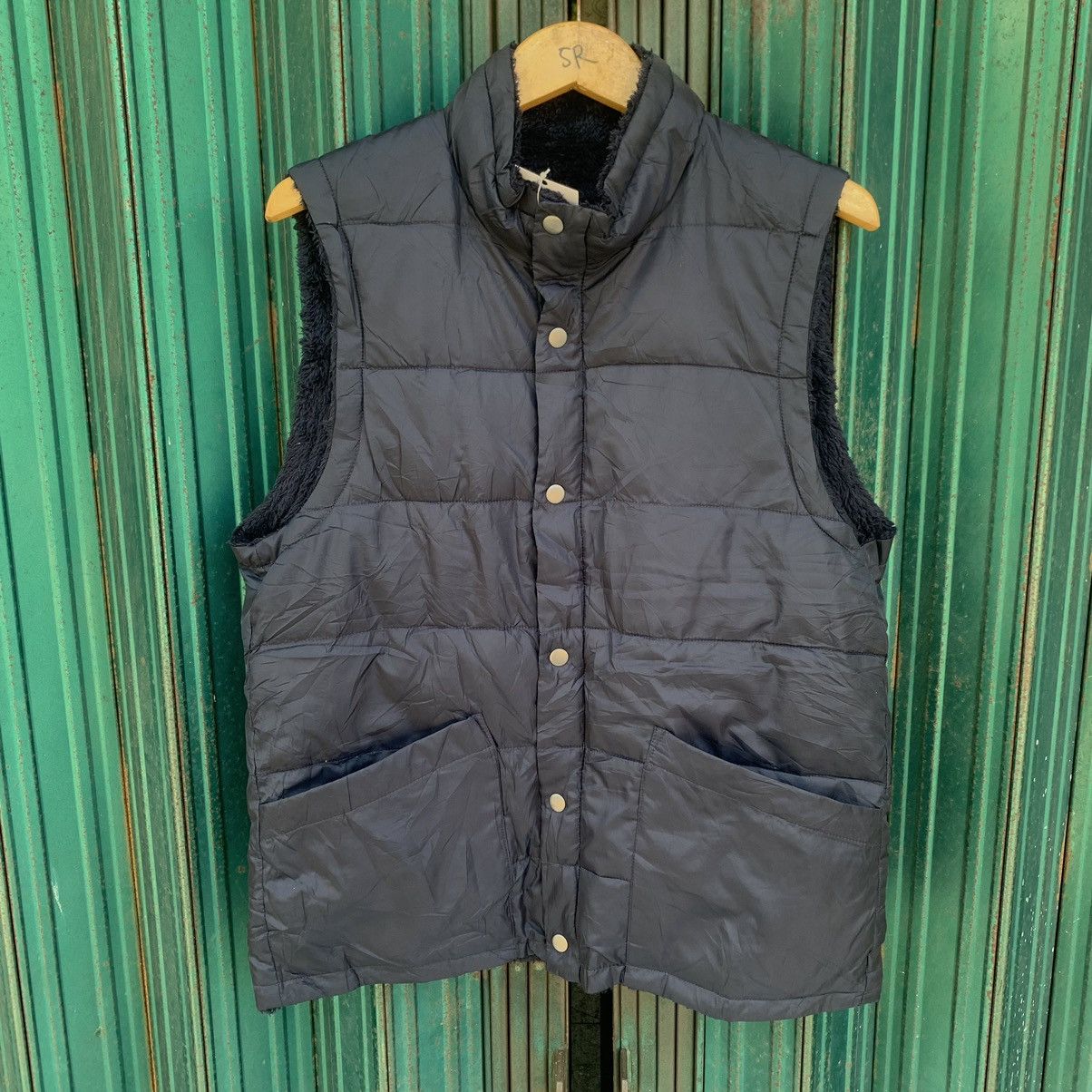 Japanese Brand Coen Reversible Vest Size US L / EU 52-54 / 3 - 1 Thumbnail