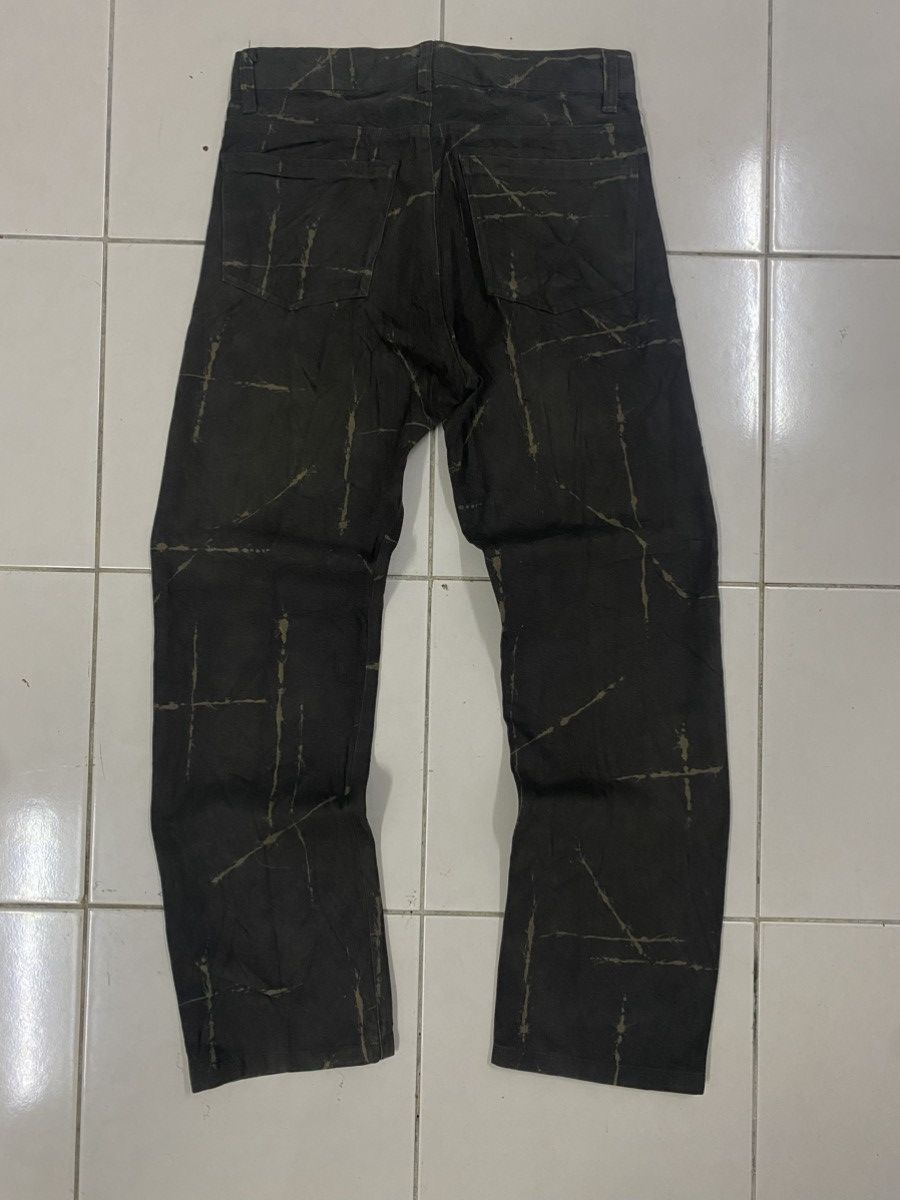 Japanese Brand VTG TESS HIRO Japan Distressed Scratch Denim Pants Size US 30 / EU 46 - 10 Thumbnail