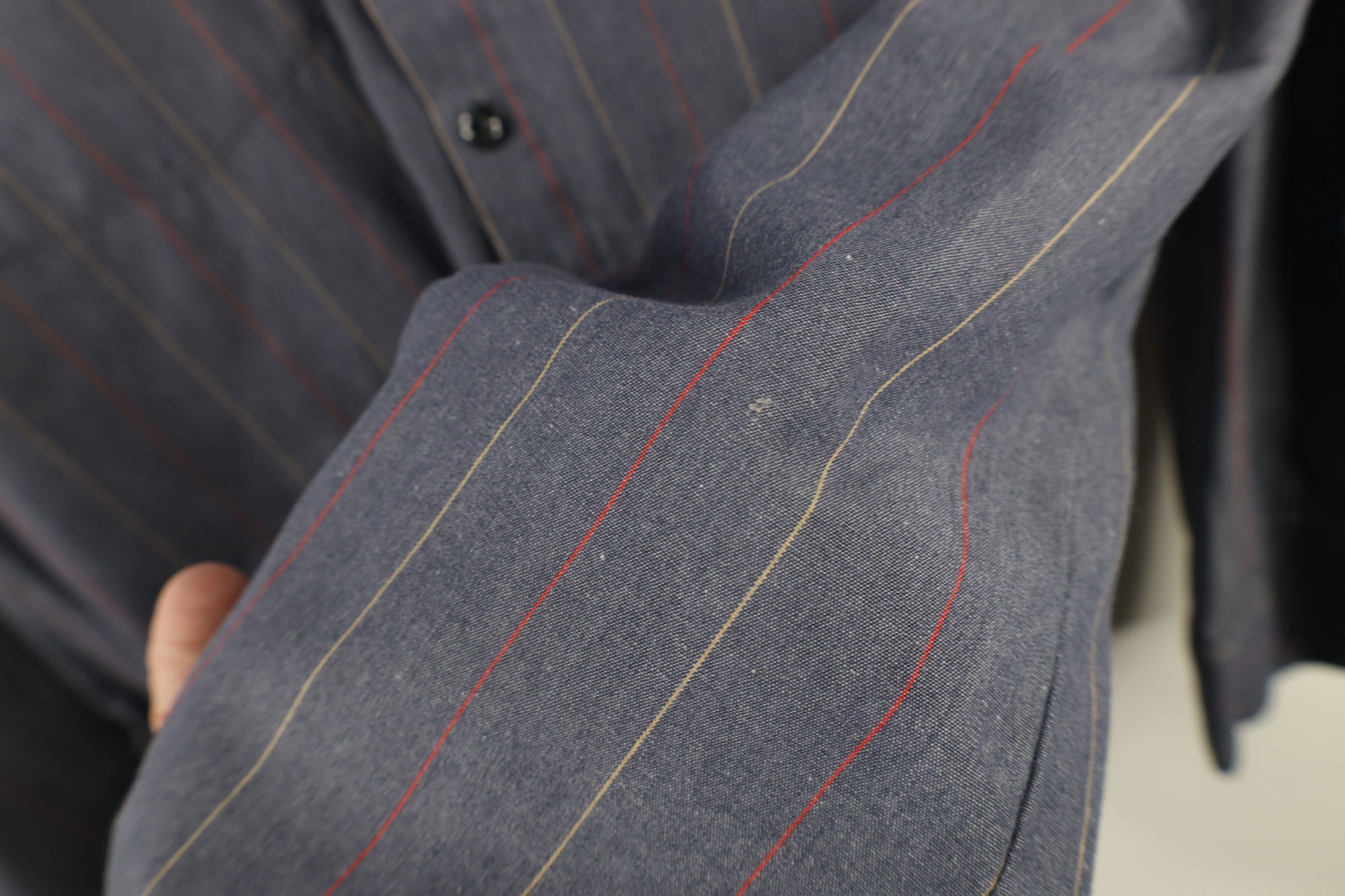 Vintage Vintage 90s Streetwear Workwear Mechanic Button Shirt Size US L / EU 52-54 / 3 - 10 Thumbnail