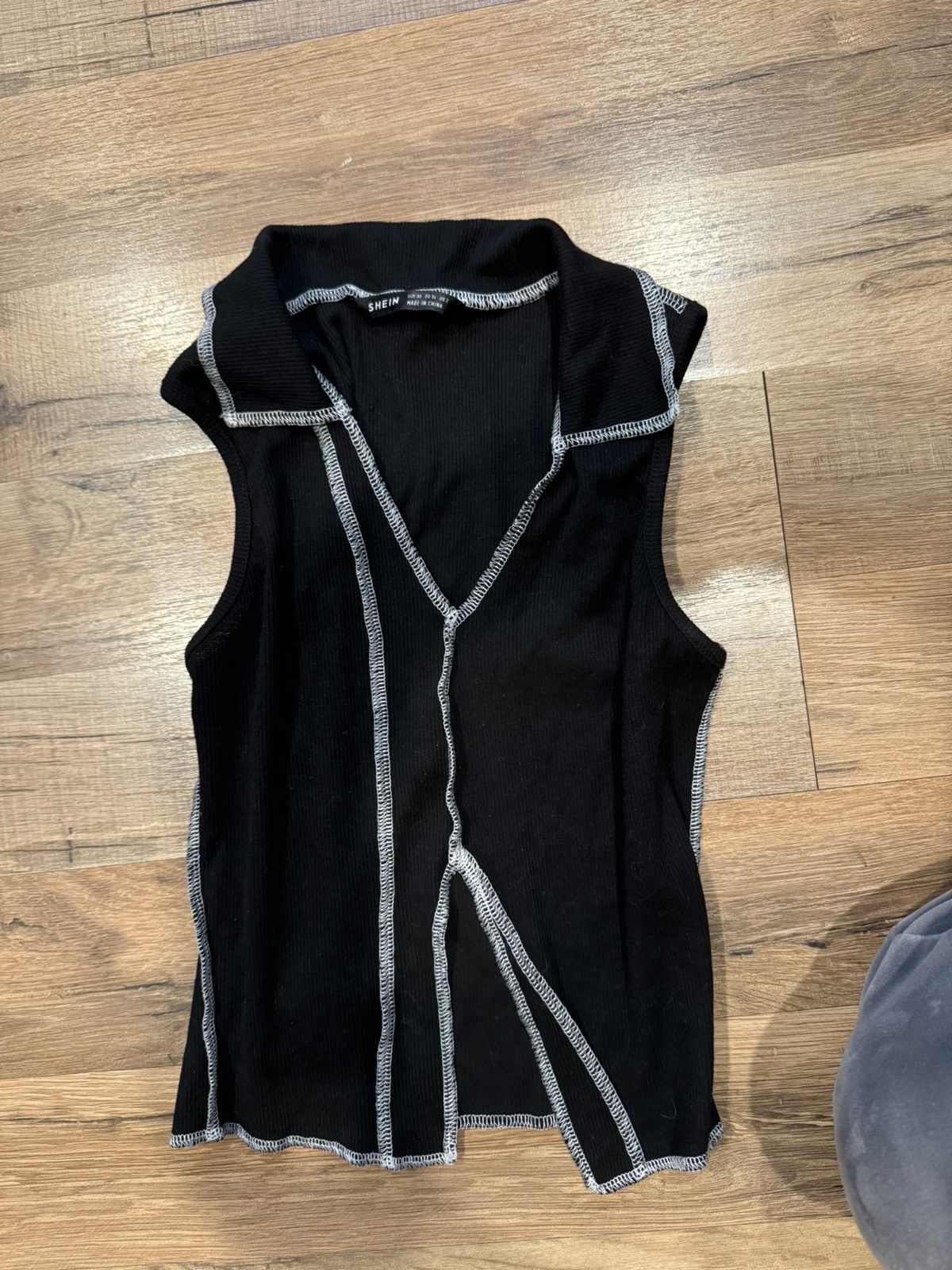 Other Black Collard Crop top Size XS / US 0-2 / IT 36-38 - 1 Thumbnail
