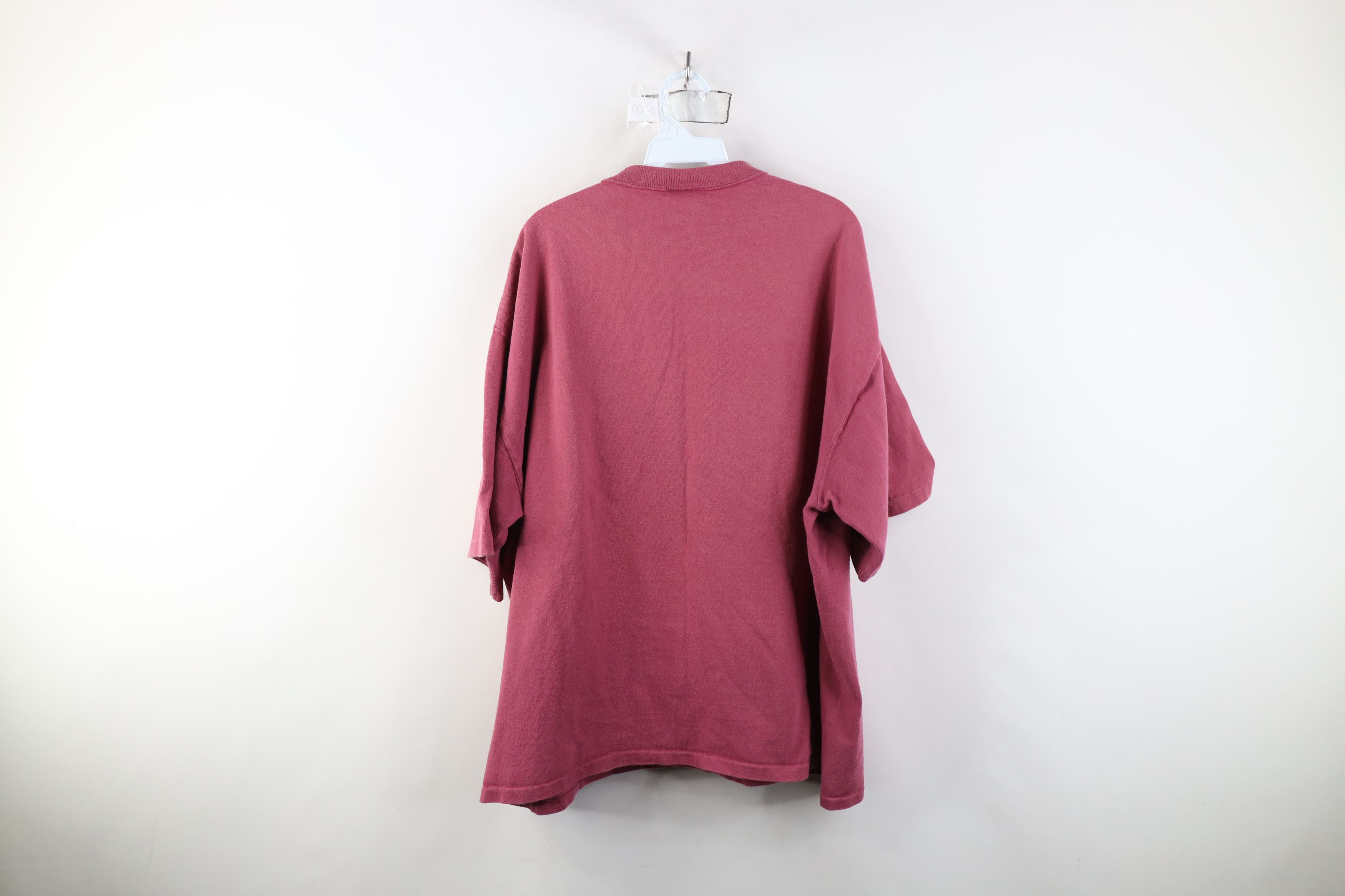Vintage Vintage 90s Streetwear Heavyweight Block Island T-Shirt USA Size US XL / EU 56 / 4 - 10 Thumbnail