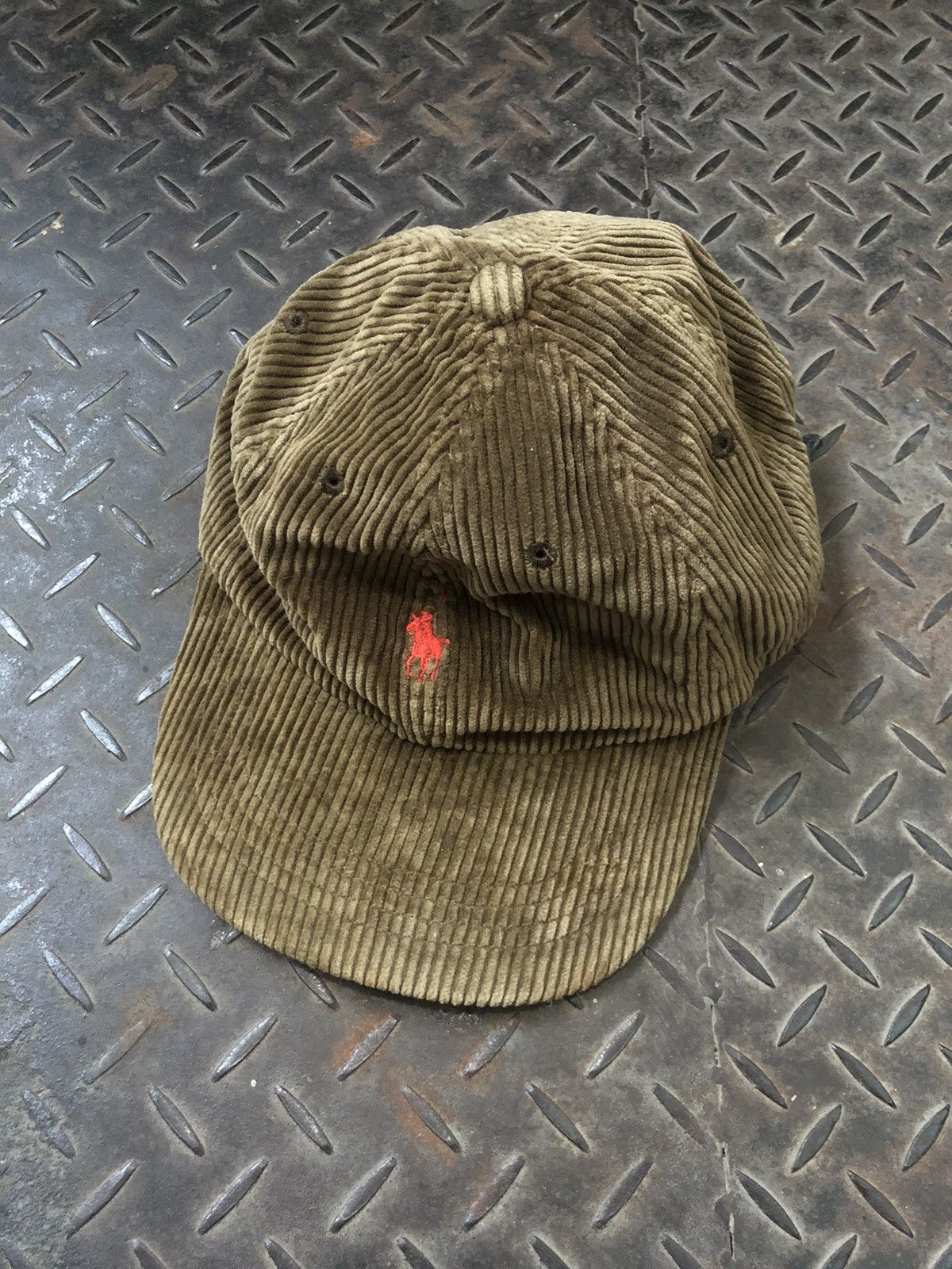 Polo Ralph Lauren Rare Vintage Polo Ralph Lauren Corduroy Hat Size ONE SIZE - 1 Thumbnail