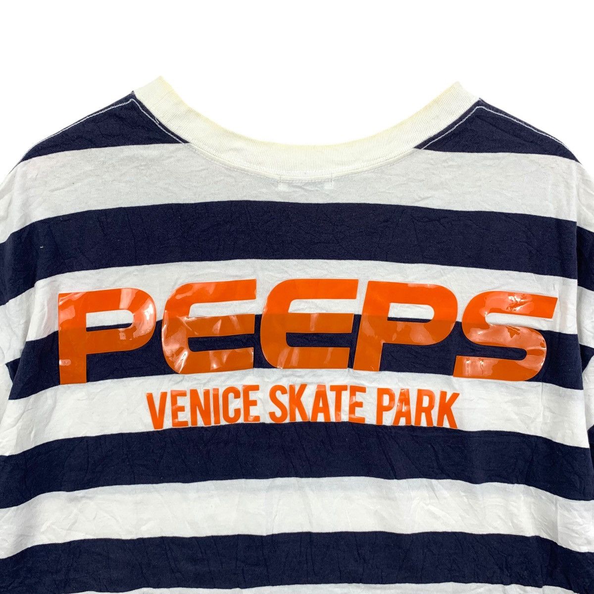 Other GYDA PEEPS VENICE Skate Park Striped Baggy Tee Shirt Size XL / US 12-14 / IT 48-50 - 4 Thumbnail