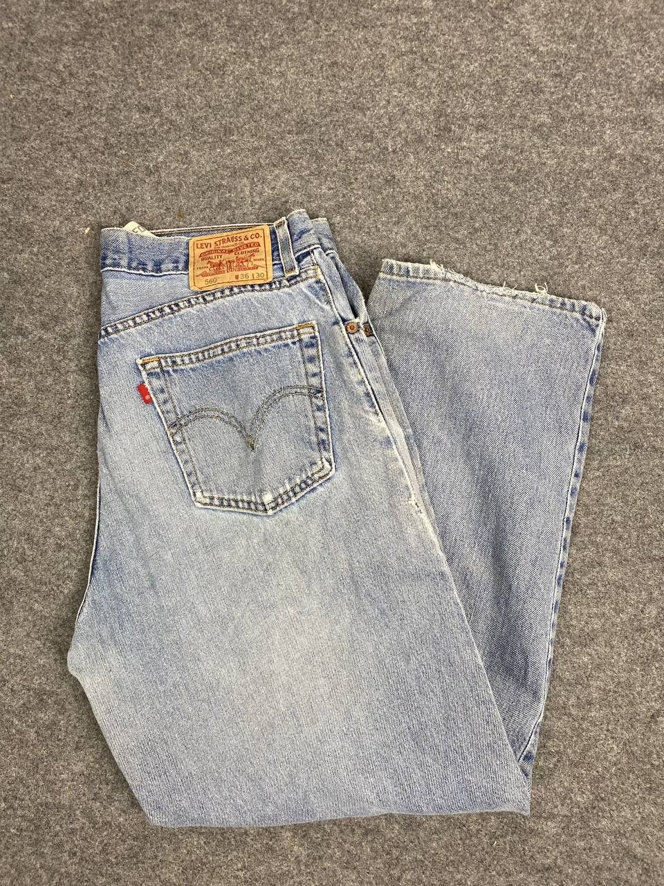 Levi's vintage levis 560 comfort fit distressed denim Size US 36 / EU 52 - 2 Thumbnail