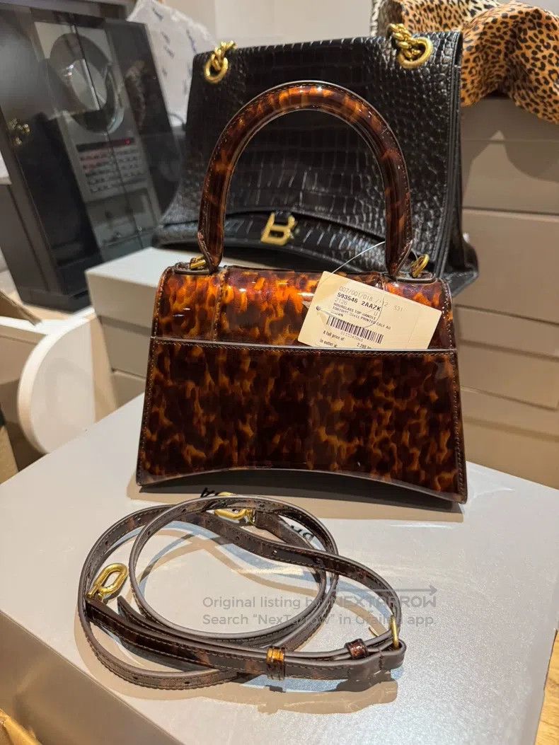Balenciaga Balenciaga Leather Handbag Size ONE SIZE - 3 Thumbnail