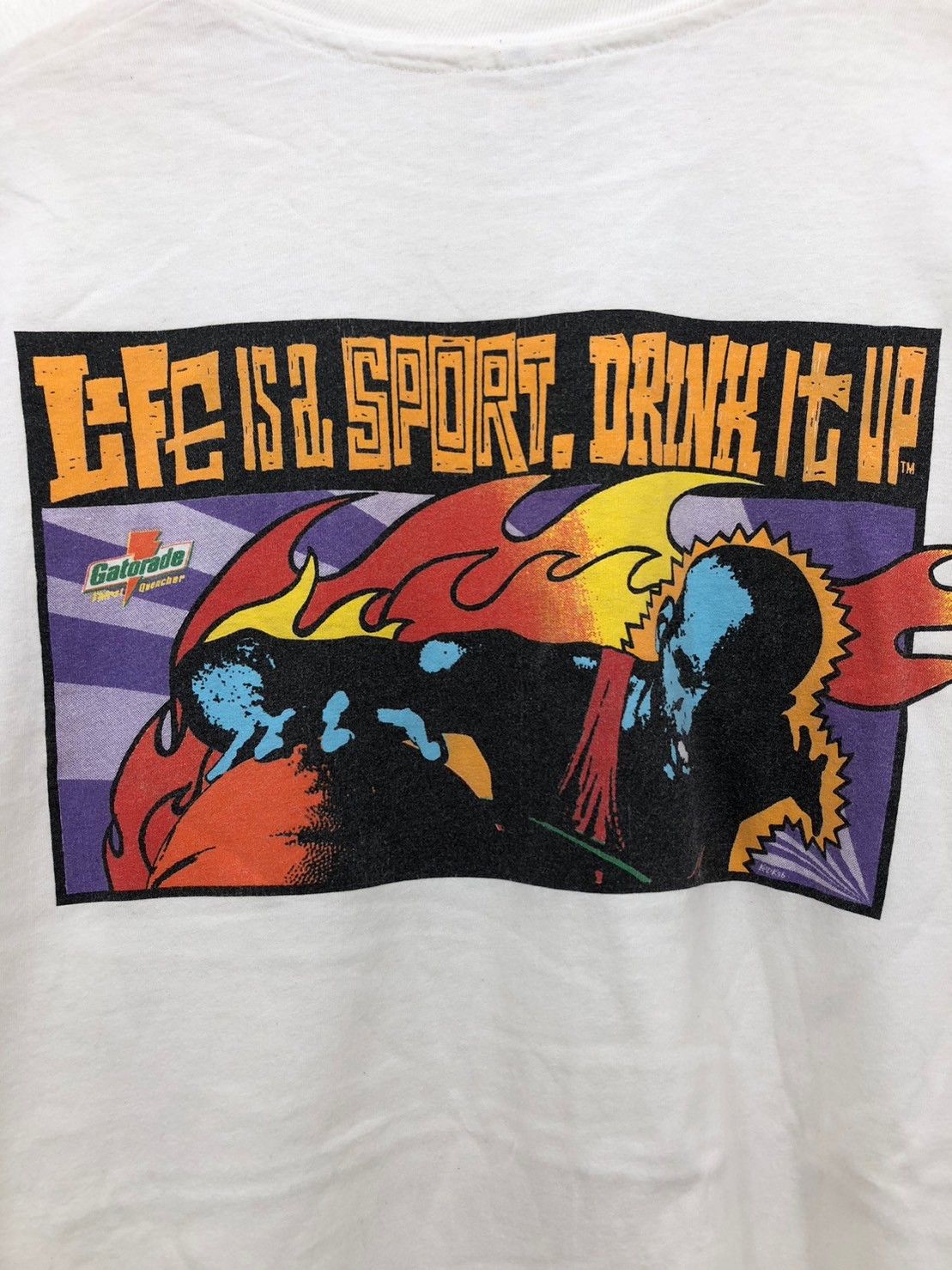 Vintage Vintage 90's Gatorade Champion Drink it Up Promo wts01 Size US XL / EU 56 / 4 - 5 Thumbnail