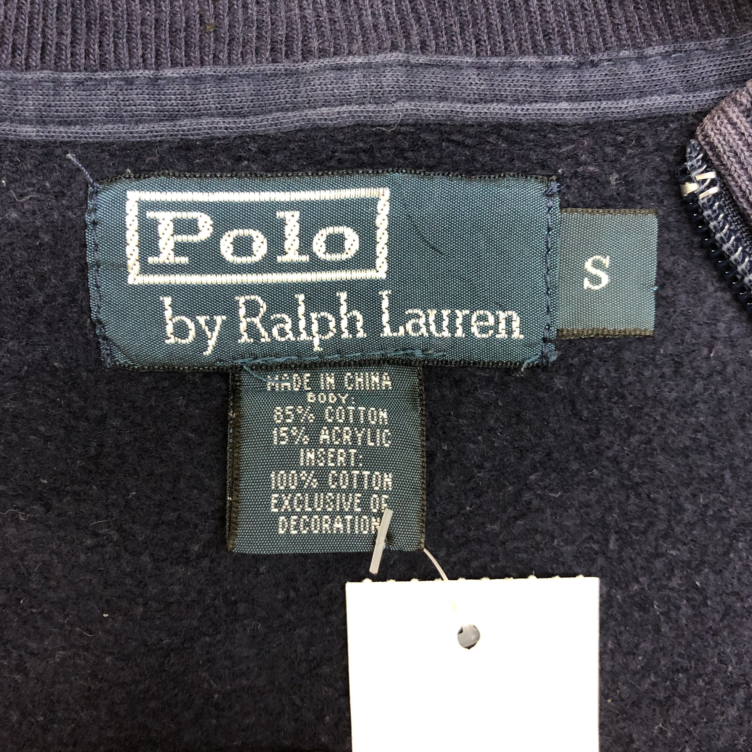 Polo Ralph Lauren Vintage Polo Ralph Lauren Sweater Zipper Sweatshirt Size US S / EU 44-46 / 1 - 5 Thumbnail