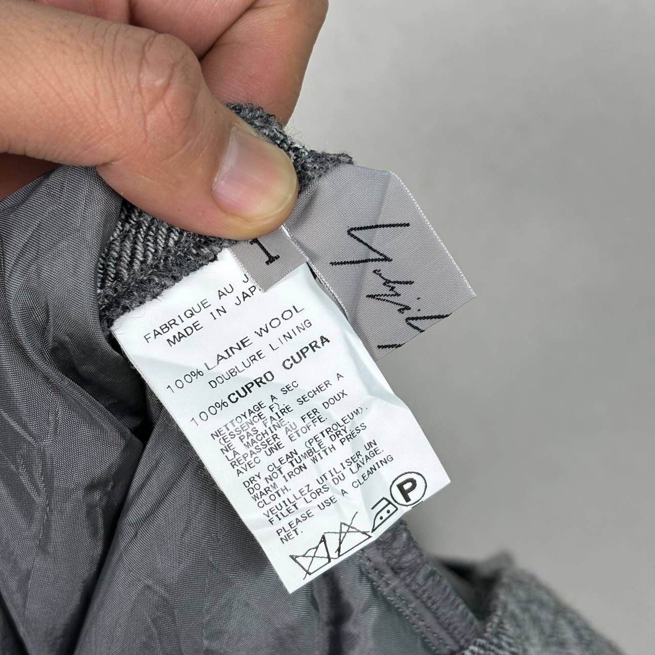 Yohji Yamamoto Yohji Yamamoto Wool Tweed Harem Crotch Pants Unisex Size US 31 - 7 Thumbnail