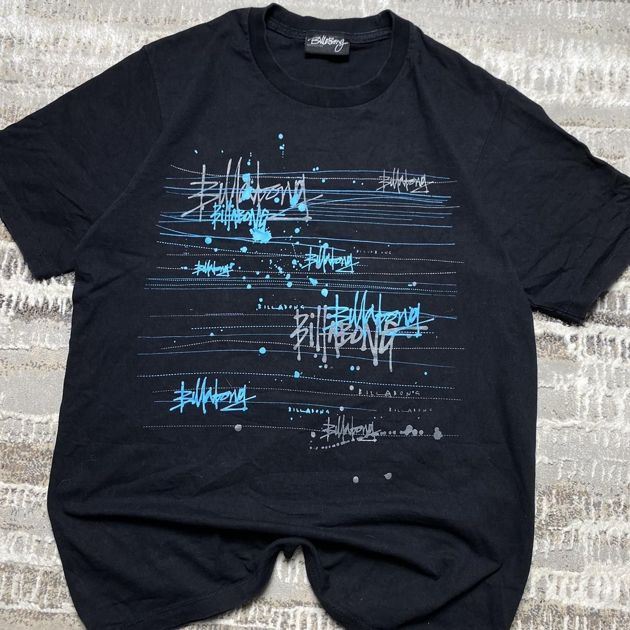 Billabong Vintage Billabong Graphic T-Shirt Black M Size US M / EU 48-50 / 2 - 2 Thumbnail
