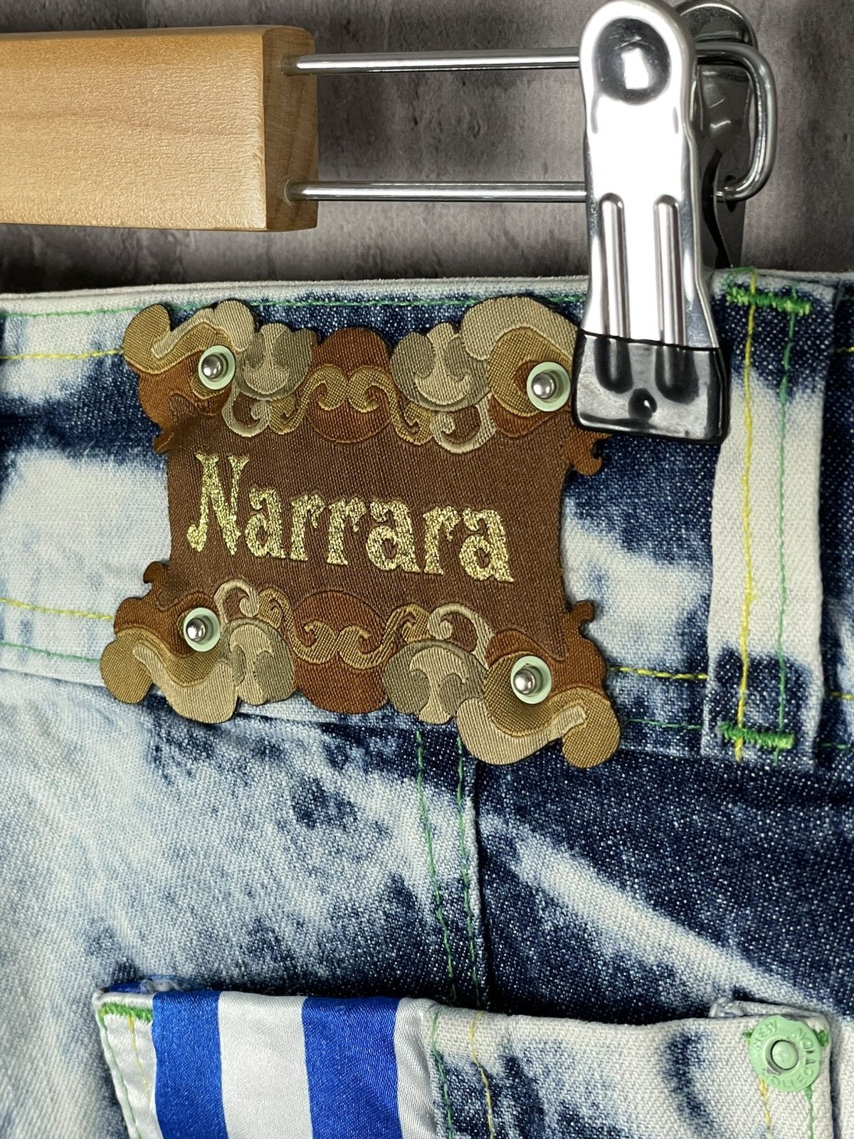20471120 × Hysteric Glamour × Japanese Brand Y2K Hysteric Glamour Vibe Sexy Factory Distressed Shorts Size 30" / US 8 / IT 44 - 11 Thumbnail