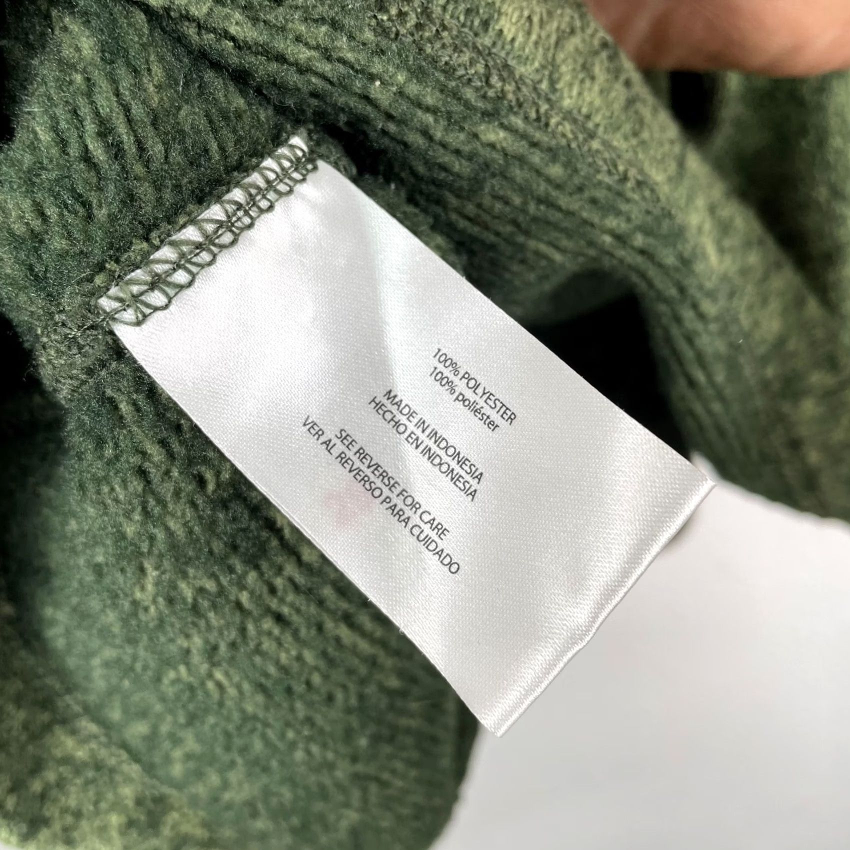 Vintage Woolrich Men's Green Half Zip Fleece Jacket Size M Size US M / EU 48-50 / 2 - 5 Thumbnail