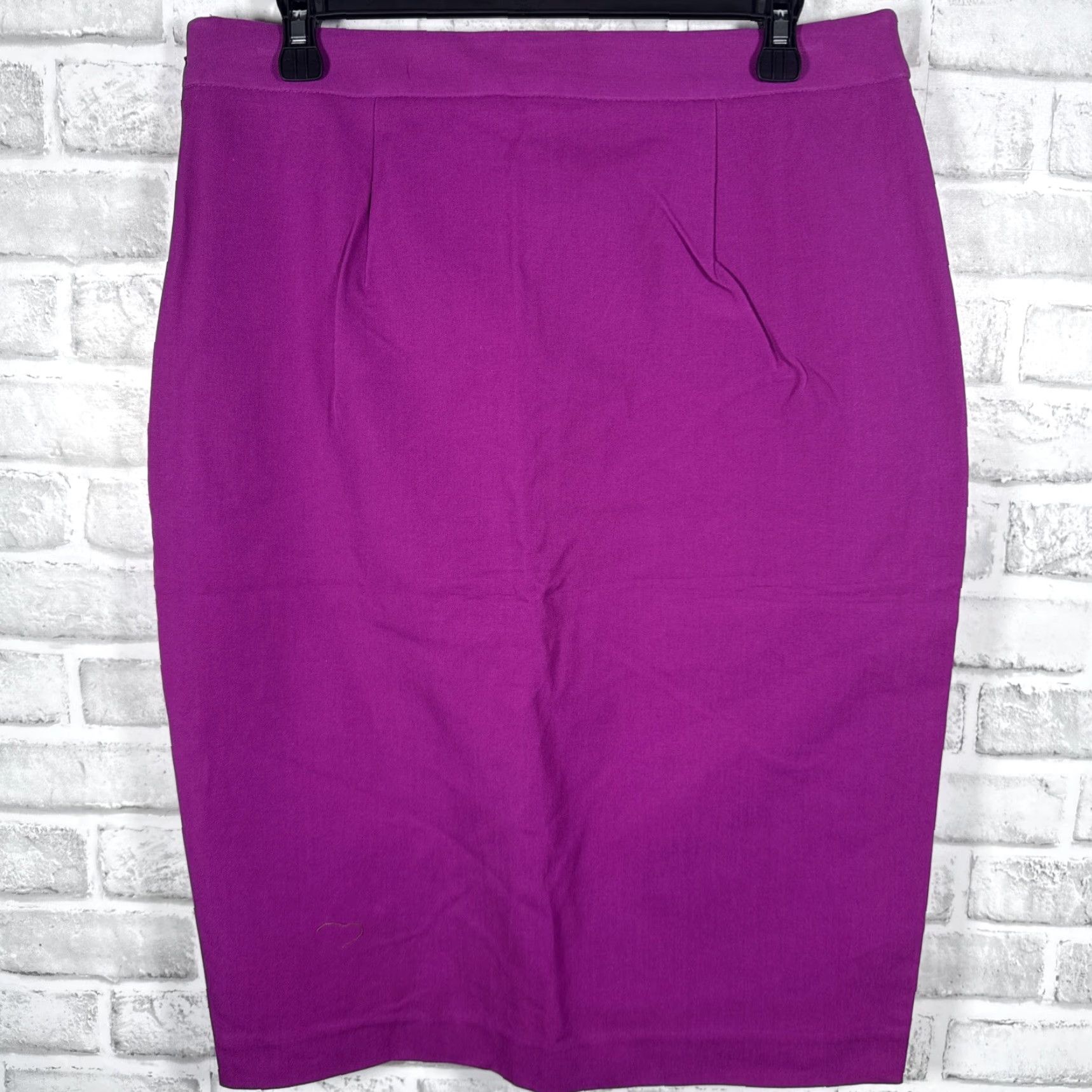 Banana Republic VINTAGE Banana Republic Purple Skirt Womens Size 10 Size 32" / US 10 / IT 46 - 3 Thumbnail