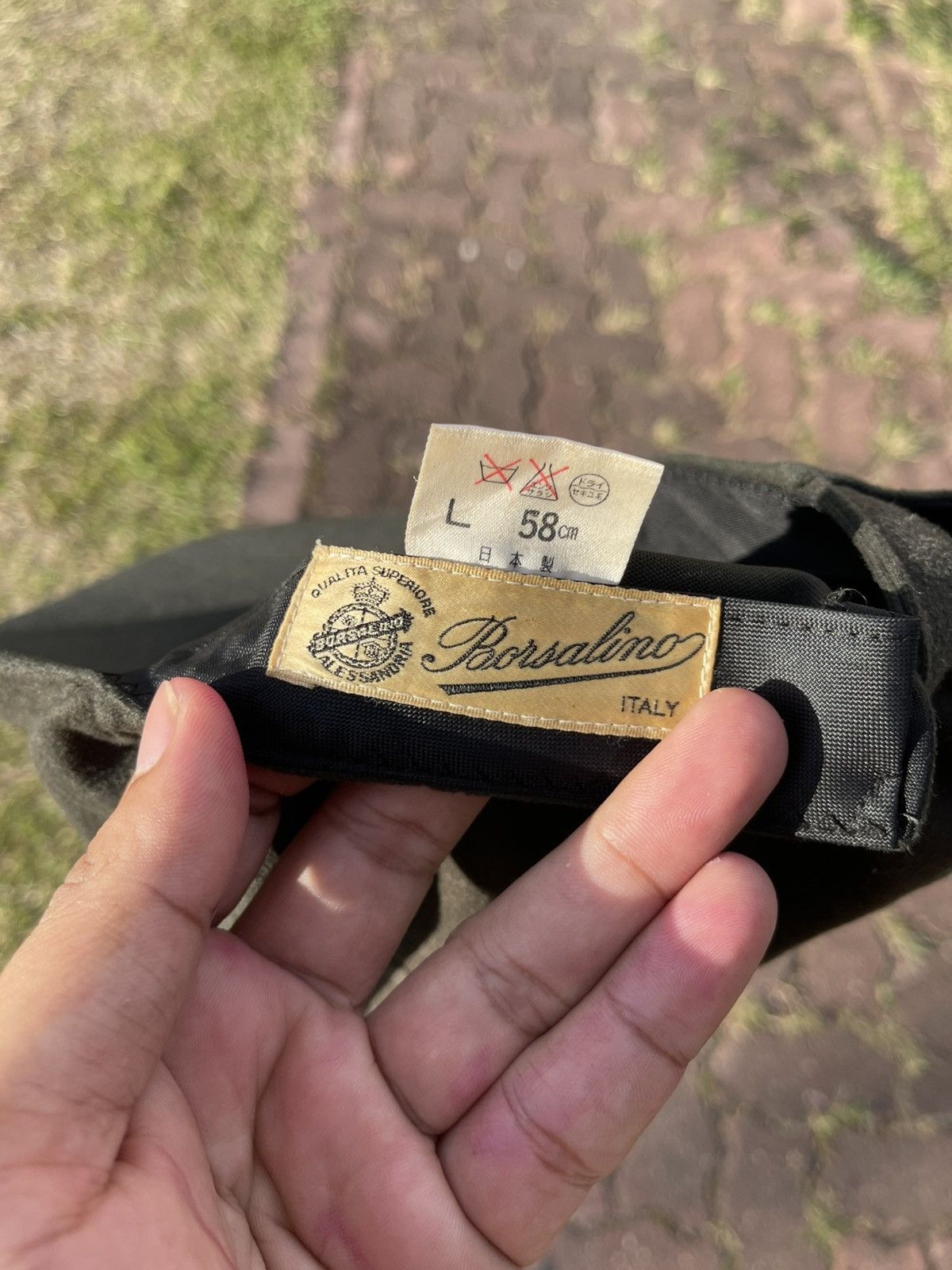 Borsalino Vintage Borsalino cap Size ONE SIZE - 7 Thumbnail