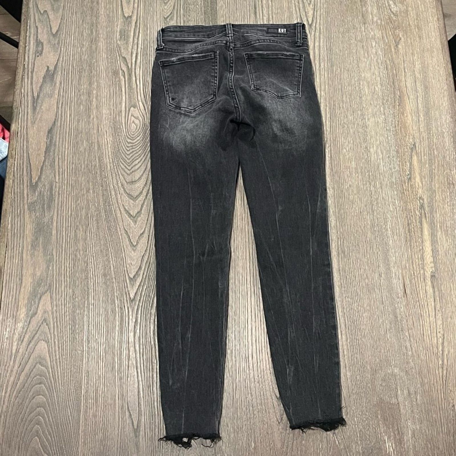 Vintage Kut from the Kloth Connie Ankle Skinny Denim Jeans Size 0 Size 25" / US 0 / IT 36 - 5 Thumbnail