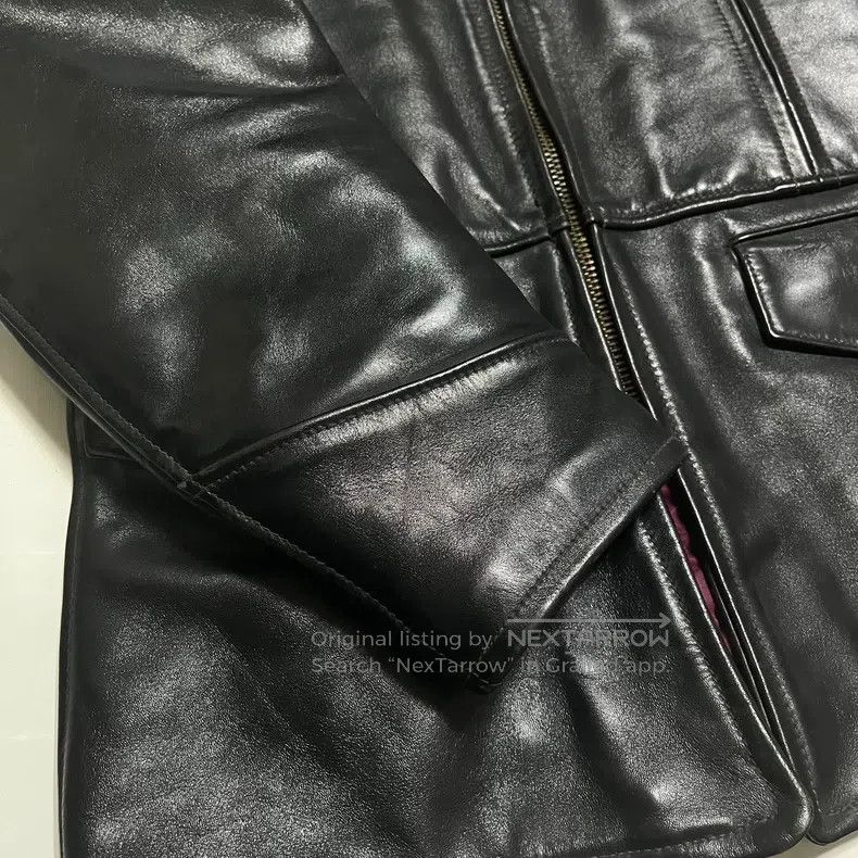 The Real McCoy's The Real McCoys Horse leather vintage biker jacket Size US M / EU 48-50 / 2 - 4 Thumbnail