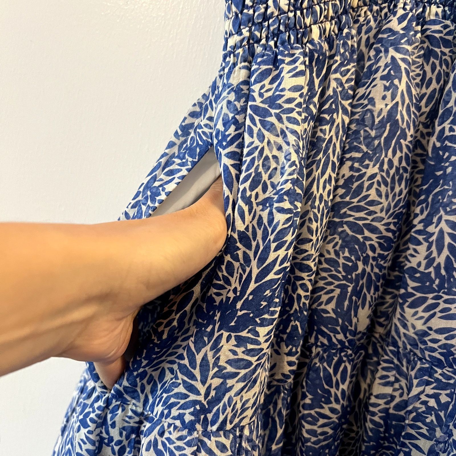 Amanda Uprichard Amanda Uprichard Adelene Midi Dress in Chalet Size S blue Size S / US 4 / IT 40 - 10 Thumbnail