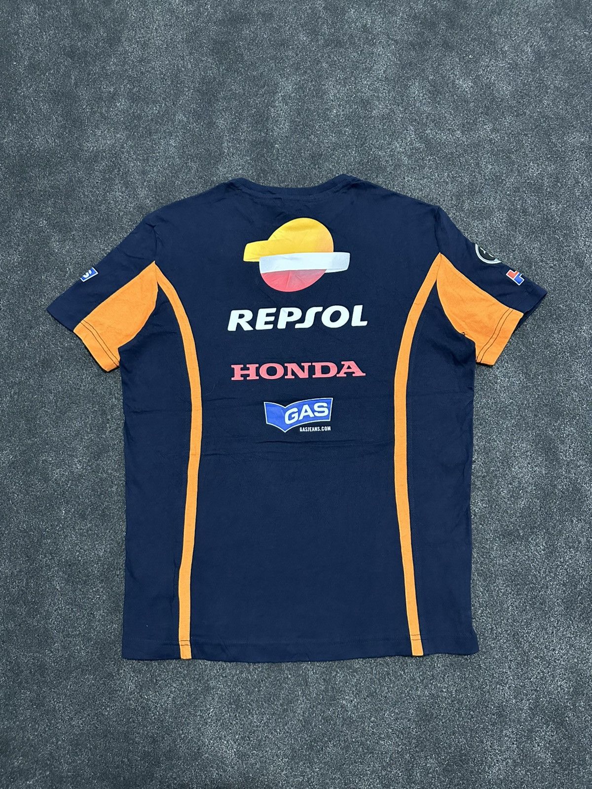 GAS Official licensed Repsol Honda Team T-Shirt by GAS Size US L / EU 52-54 / 3 - 4 Thumbnail
