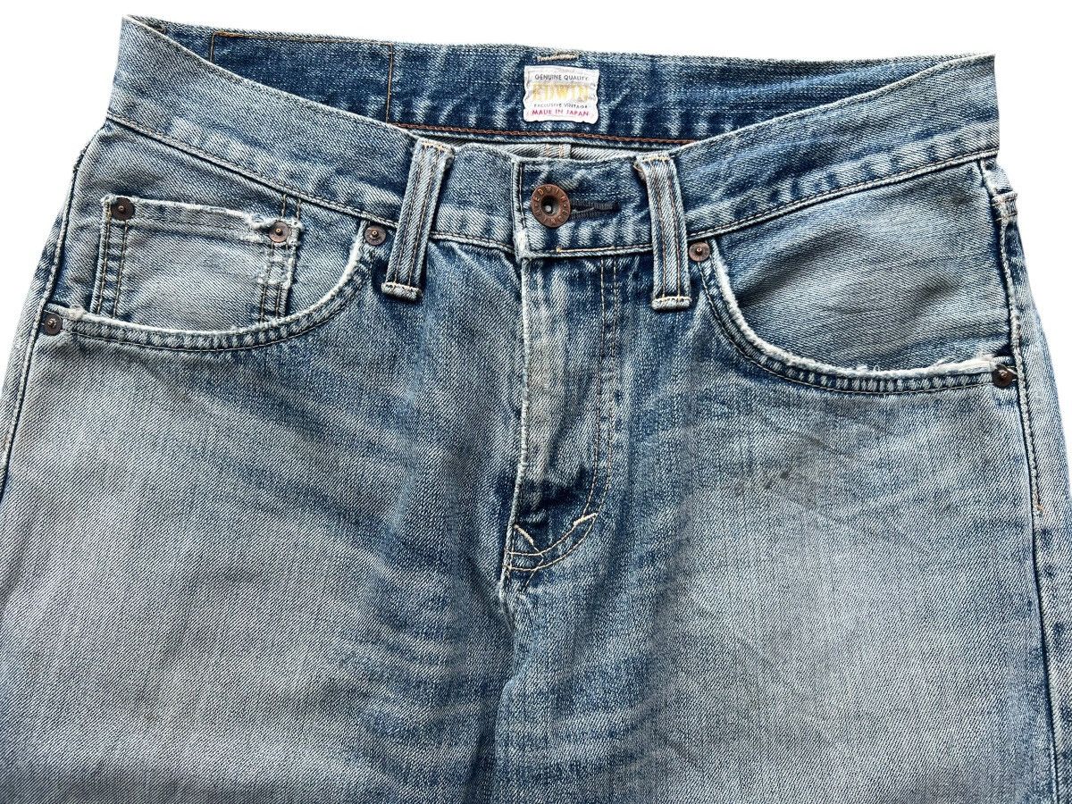 Edwin Vintage Edwin Distressed Denim Jeans 32x31.5 Size US 32 / EU 48 - 5 Thumbnail