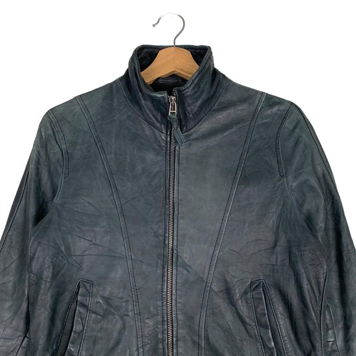 NANO universe NANO UNIVERSE Sheep Skin Leather Jacket #0369-C17 Size US S / EU 44-46 / 1 - 2 Thumbnail