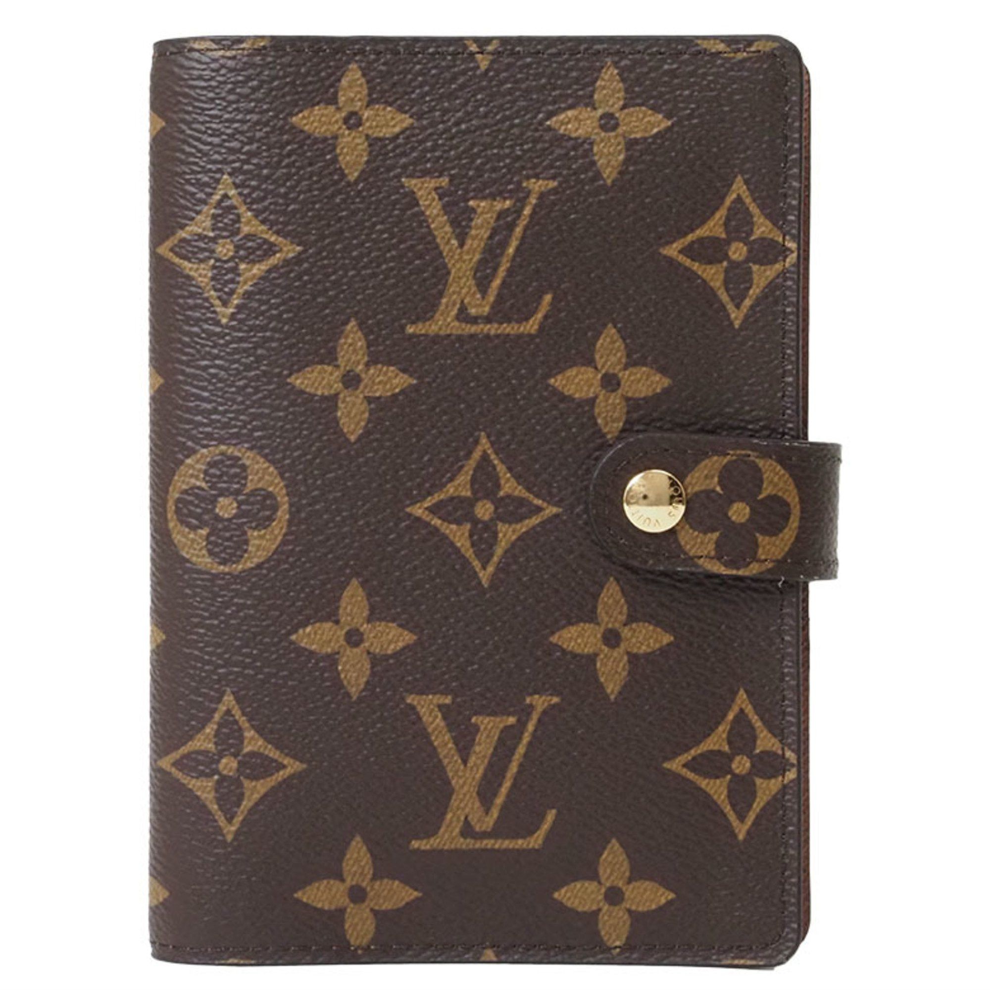 Louis Vuitton Louis Vuitton Agenda PM Monogram R20005 Women's Canvas Diary Cover LOUIS VUITTON Size ONE SIZE - 1 Thumbnail
