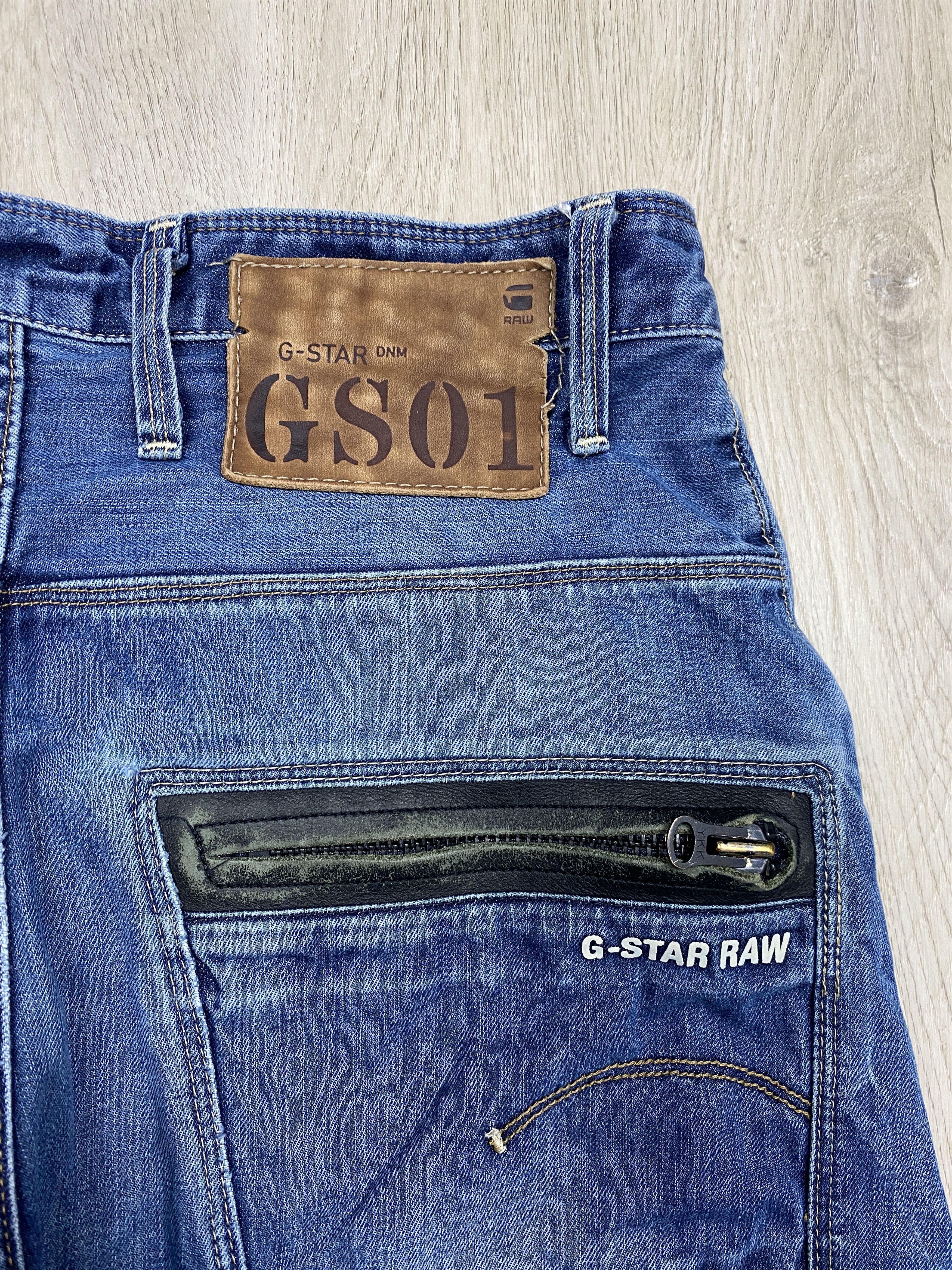 G-Star G Star Raw Mens Denim Pants Arc Riley Loose Tapered Jeans Size US 31 - 9 Thumbnail