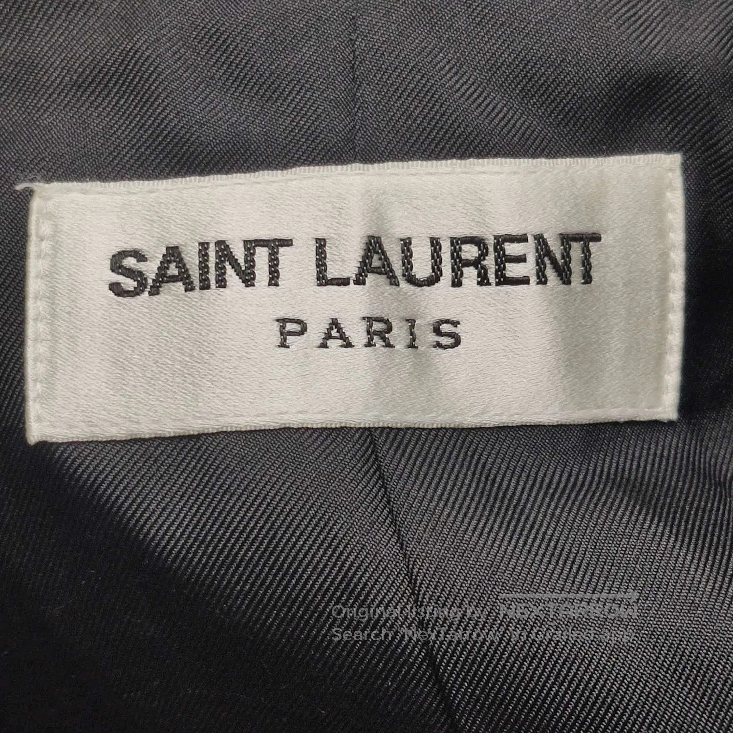 Saint Laurent Paris Saint Laurent Wool Lapel Sleeveless Vest Size XL. Size XL / US 12-14 / IT 48-50 - 4 Thumbnail
