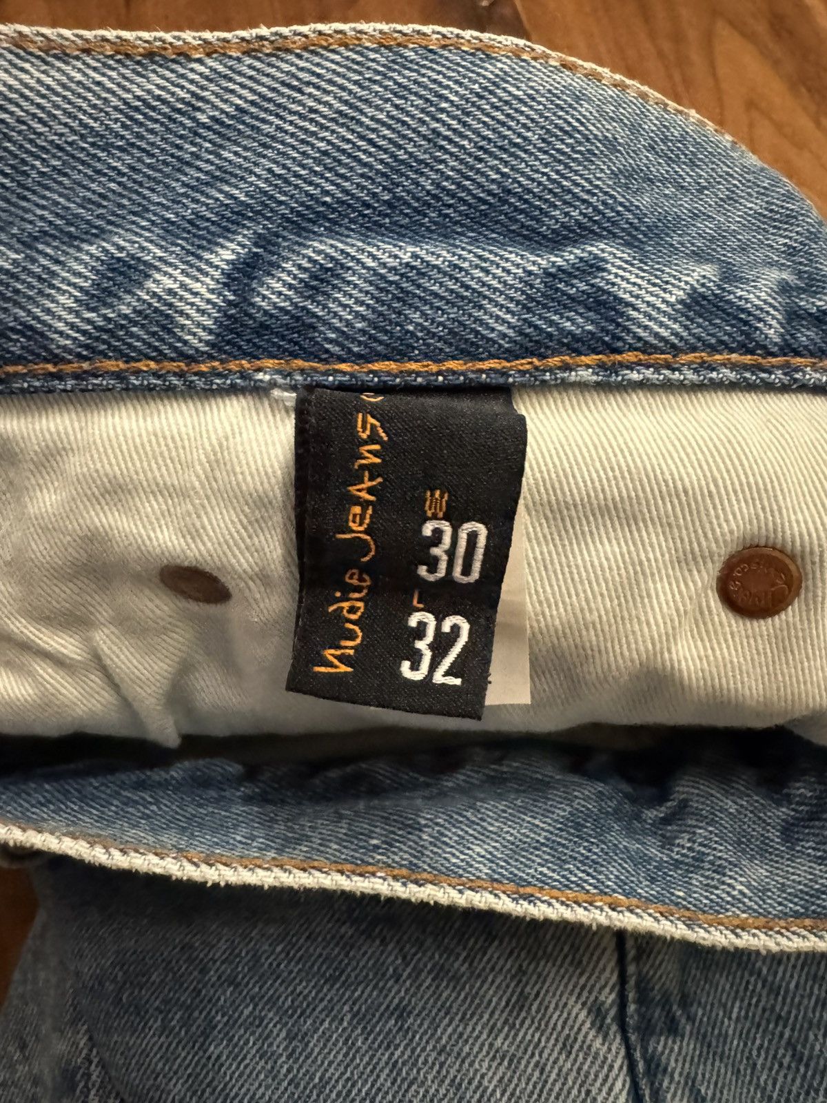 Nudie Jeans Nudie Jeans - Steady Eddie 30 X 32 - “Age of Worn” blue Size US 30 / EU 46 - 6 Thumbnail
