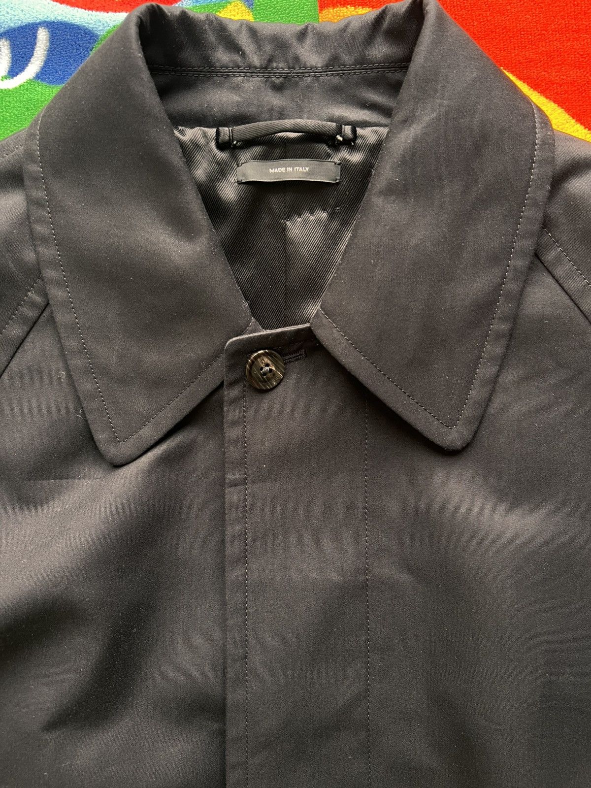 Tom Ford 48 / L Tom Ford Leather Outerwear Trench Coat Black tailor Size US M / EU 48-50 / 2 - 3 Thumbnail