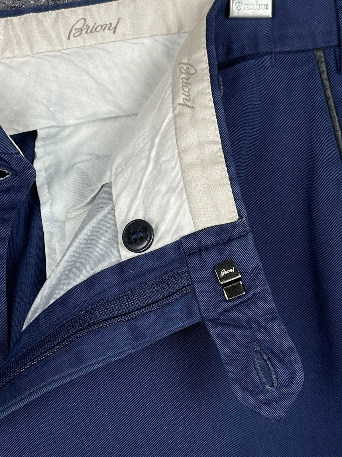 Brioni Brioni Blue Casual Pant Men’s Size 34 Size US 34 / EU 50 - 12 Thumbnail