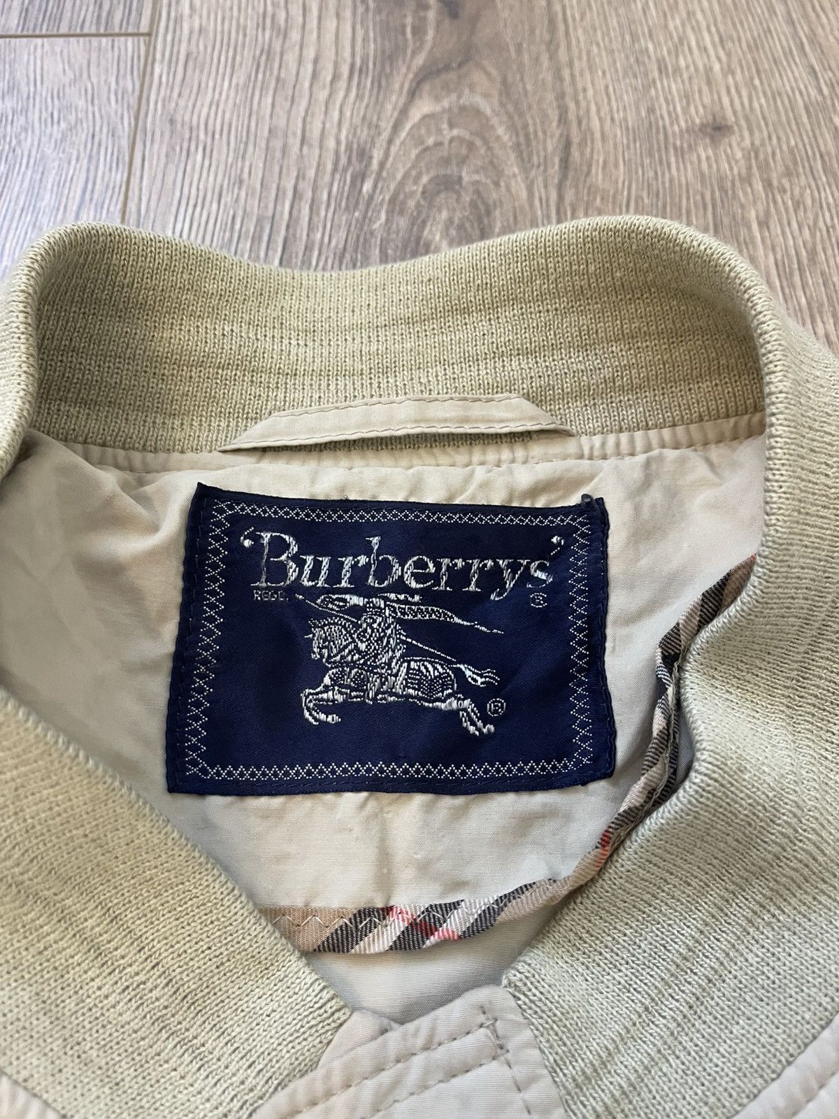 Burberry Burberrys vintage jacket Harrington style 90s Size US M / EU 48-50 / 2 - 7 Thumbnail