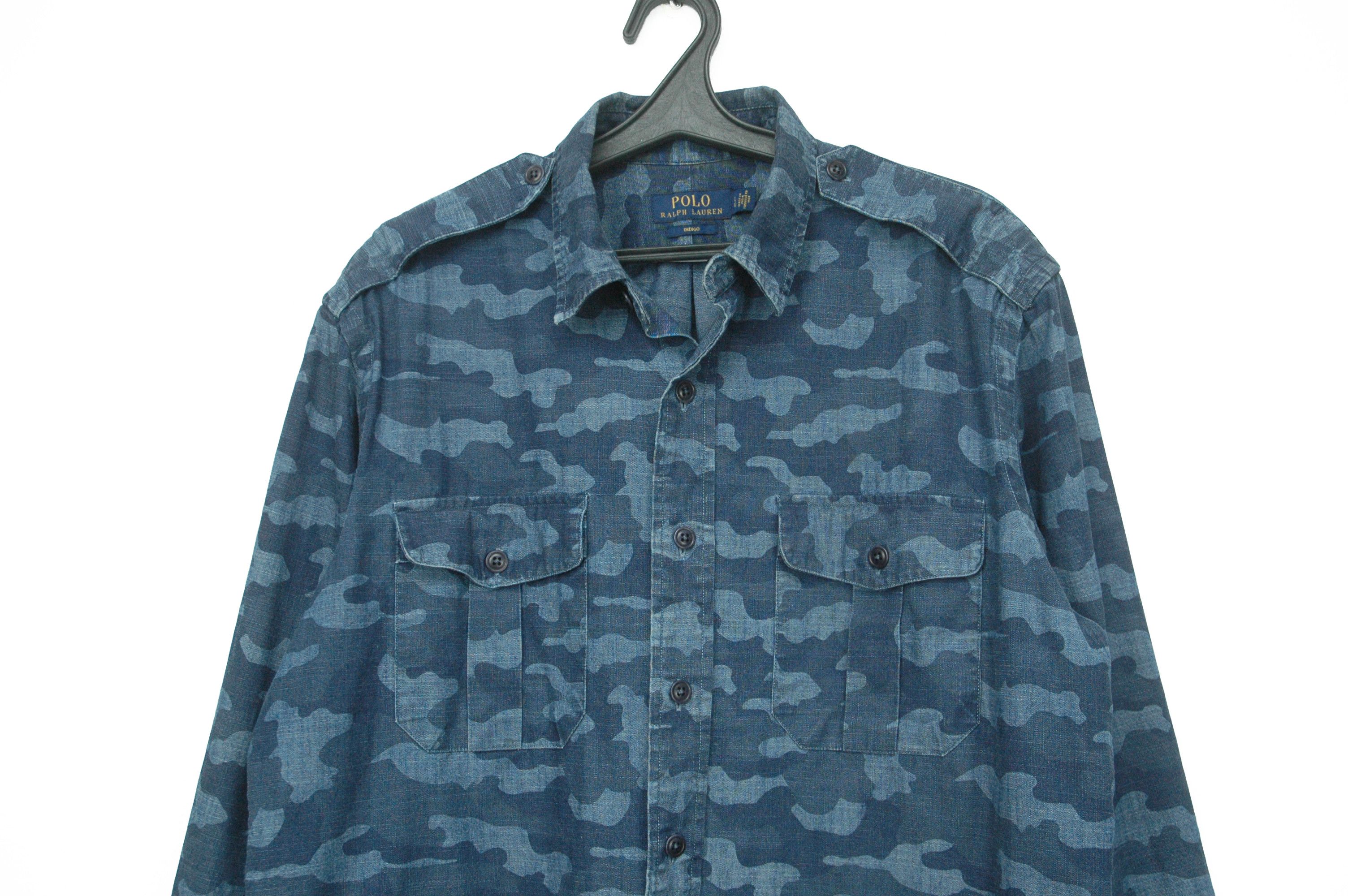 Polo Ralph Lauren Polo Ralph Lauren Camp Military Overshirt Size US L / EU 52-54 / 3 - 2 Thumbnail