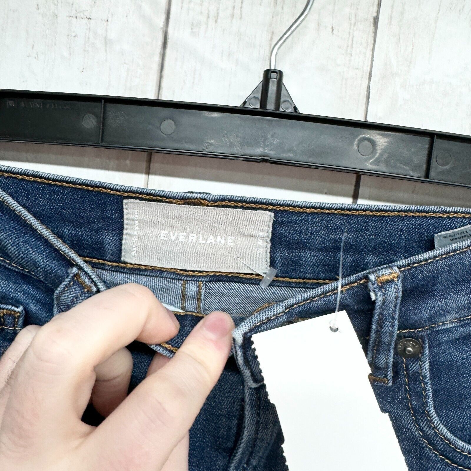 Everlane Everlane Jeans 24 Ankle High Waisted Skinny Organic Cotton Size 24" / US 00 / IT 34 - 2 Thumbnail