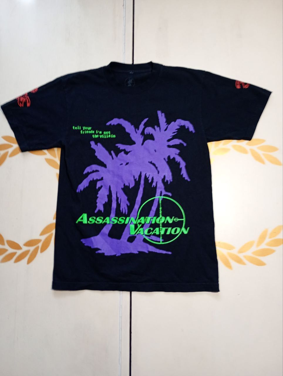 Drake × Rap Tees Drake Assassination Vacation Europe 19 T-Shirt Size US S / EU 44-46 / 1 - 3 Thumbnail