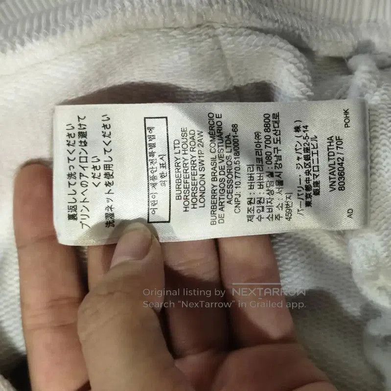 Burberry Burberry White Cotton Women's Hoodie - XXS Size. Size XXS / US 00 / IT 34 - 7 Thumbnail