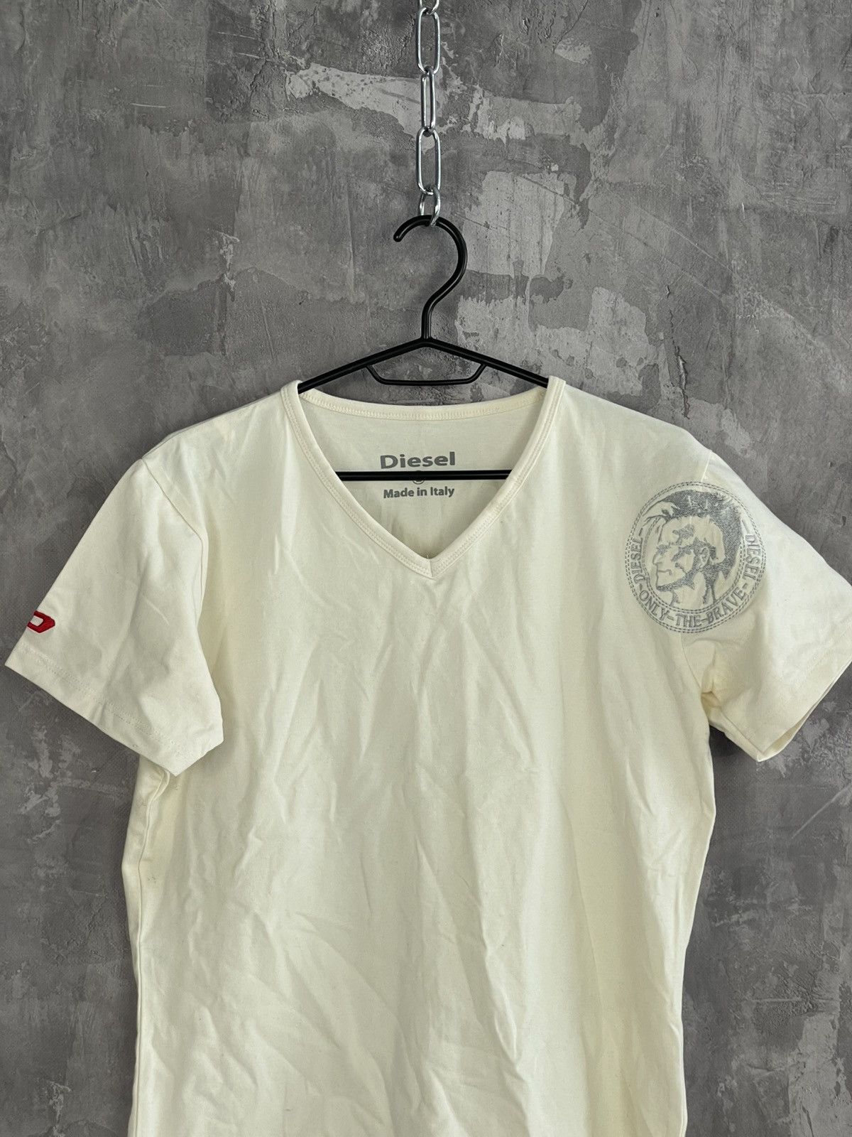 Diesel Vintage Diesel T-Shirt Big Logo Japanese Hype Rare Big Logo Size US L / EU 52-54 / 3 - 2 Thumbnail