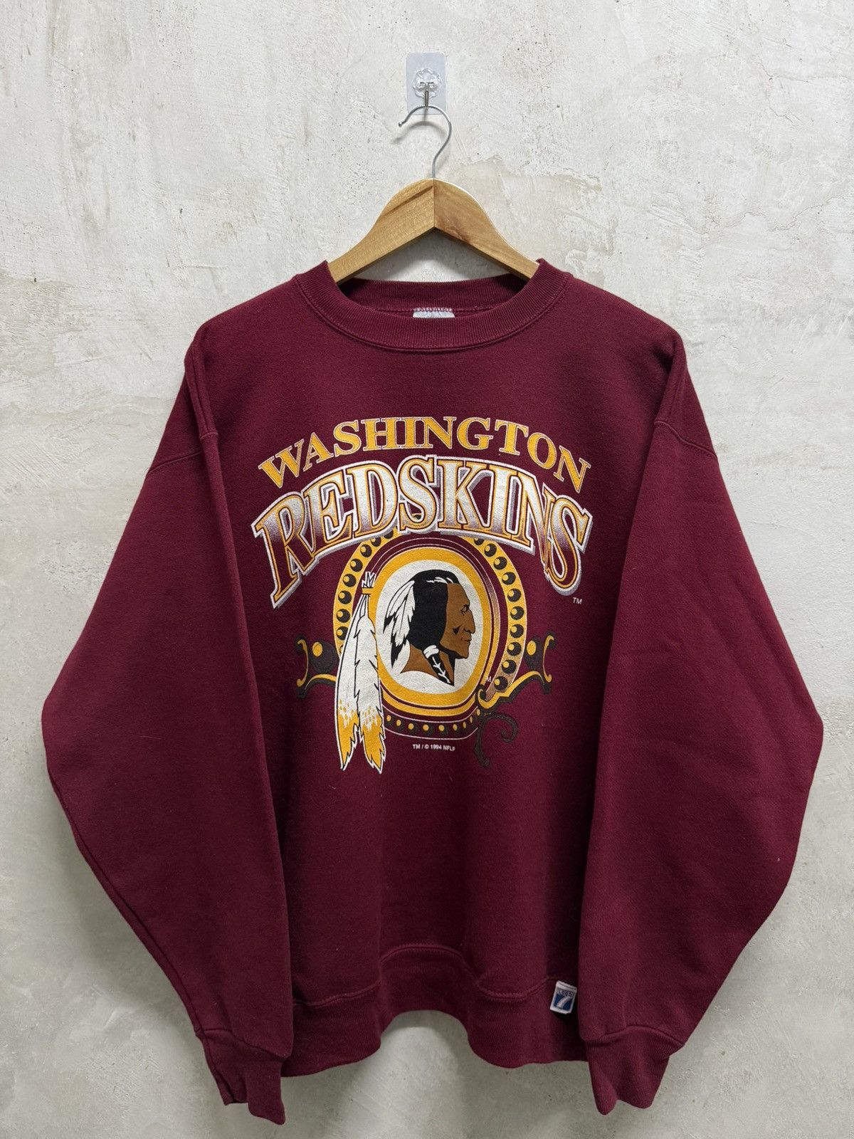 Logo 7 Vintage 90s Washington Redskin Super Bowl Logo 7 Sweatshirt Size US L / EU 52-54 / 3 - 1 Thumbnail
